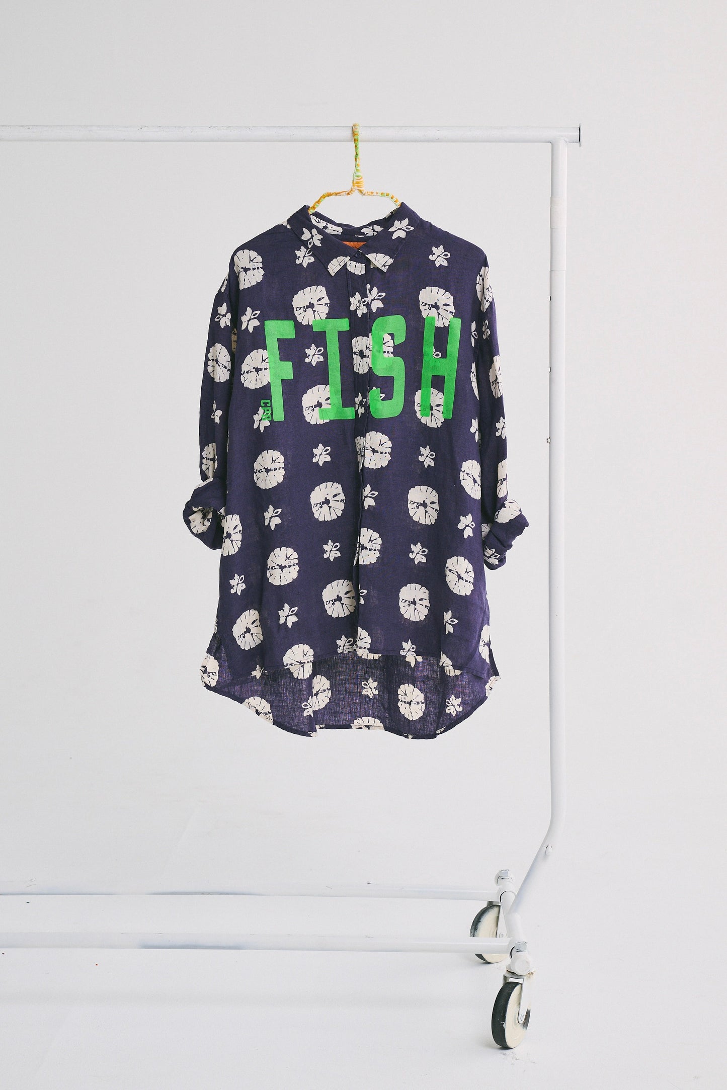 Business Casual | Classic Button Down with Screen Printing