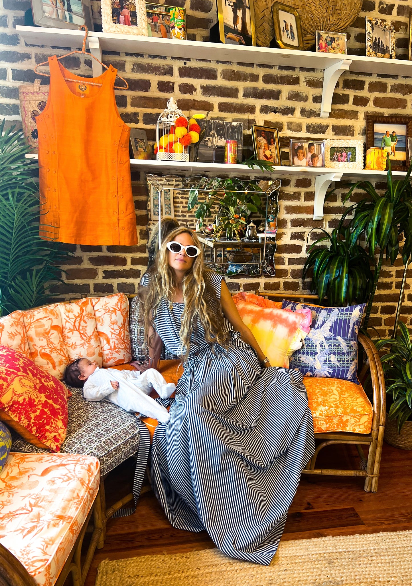 Sailfish Tank | Yarn Dyed Stripe