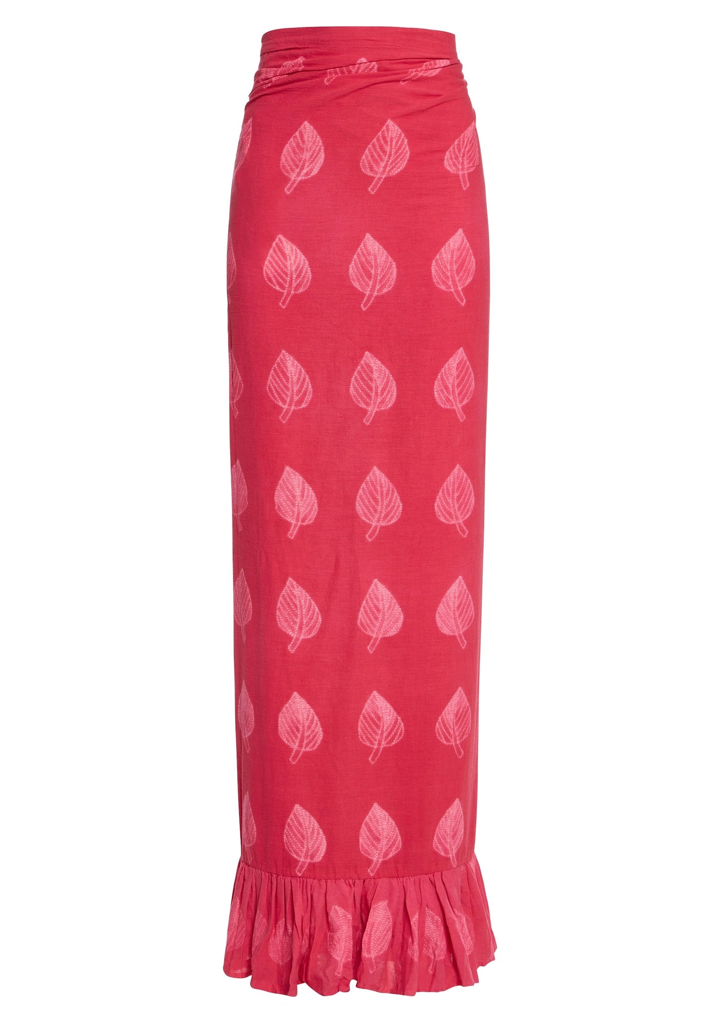 Ruffle Power Pareo™ | Cotton Voile Shibori