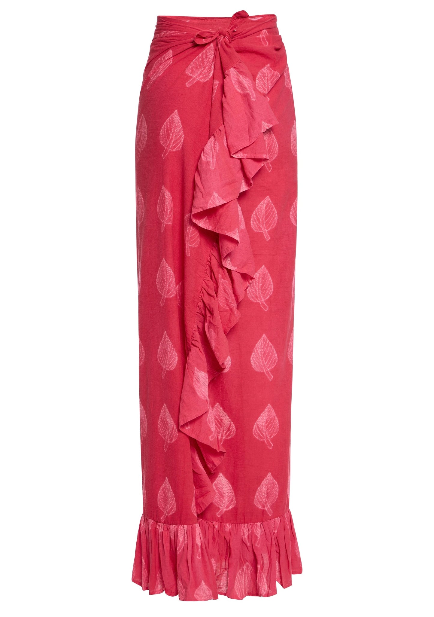 Ruffle Power Pareo™ | Cotton Voile Shibori