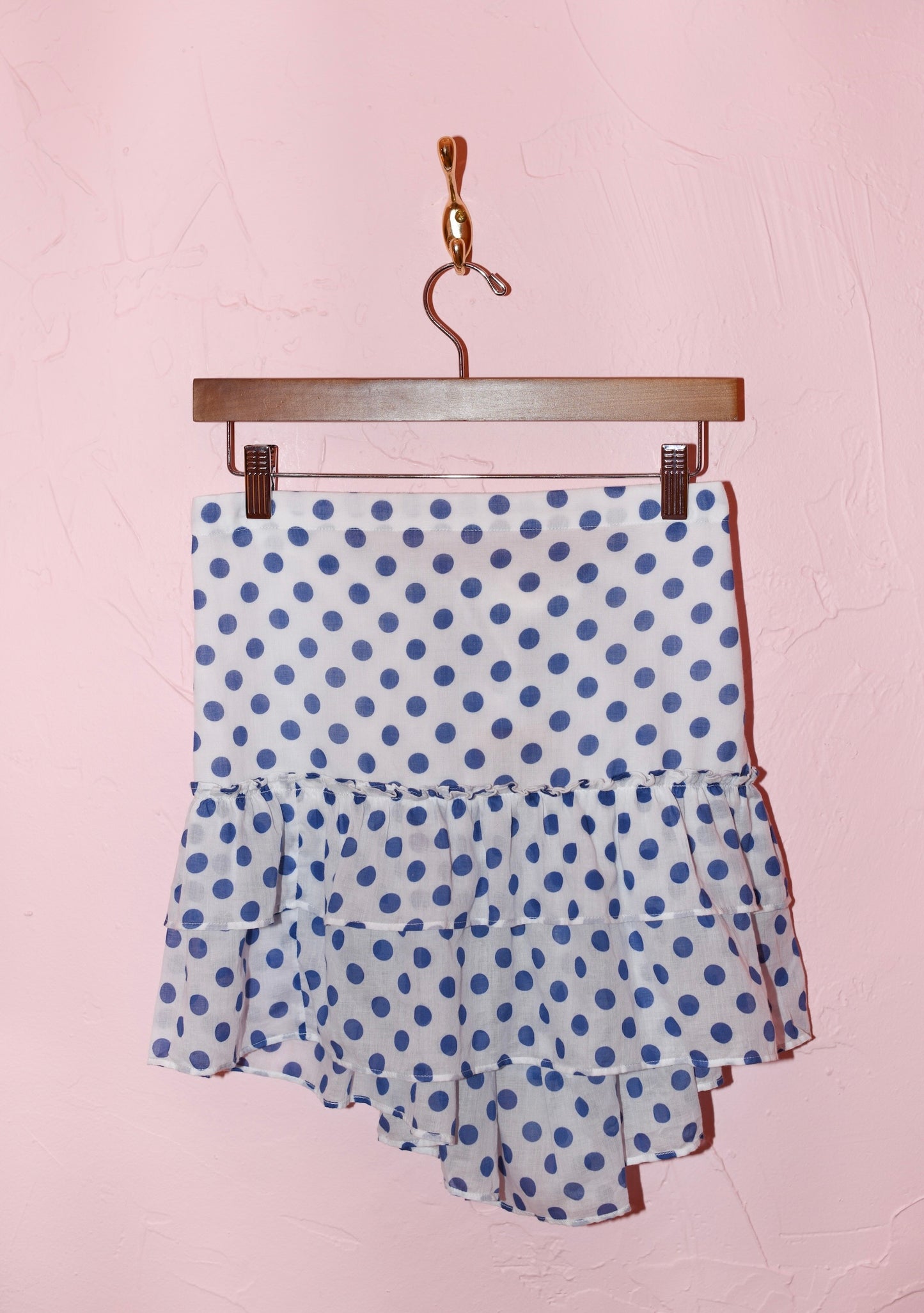 Cinch Back Mini Skirt | Cotton Voile
