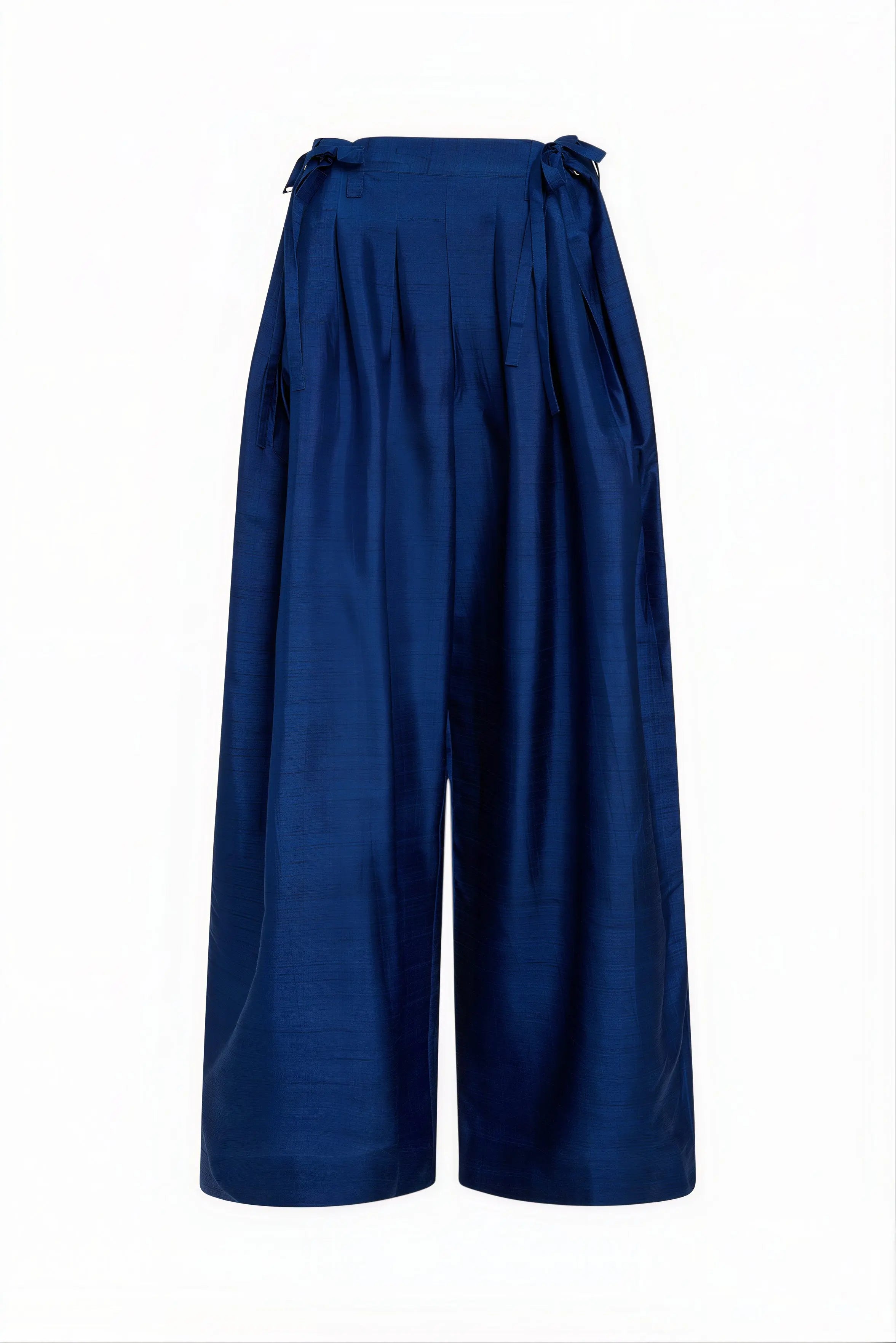 Banyan Pleated Snap Pant | Silk Dupioni - Coniglio Palm Beach