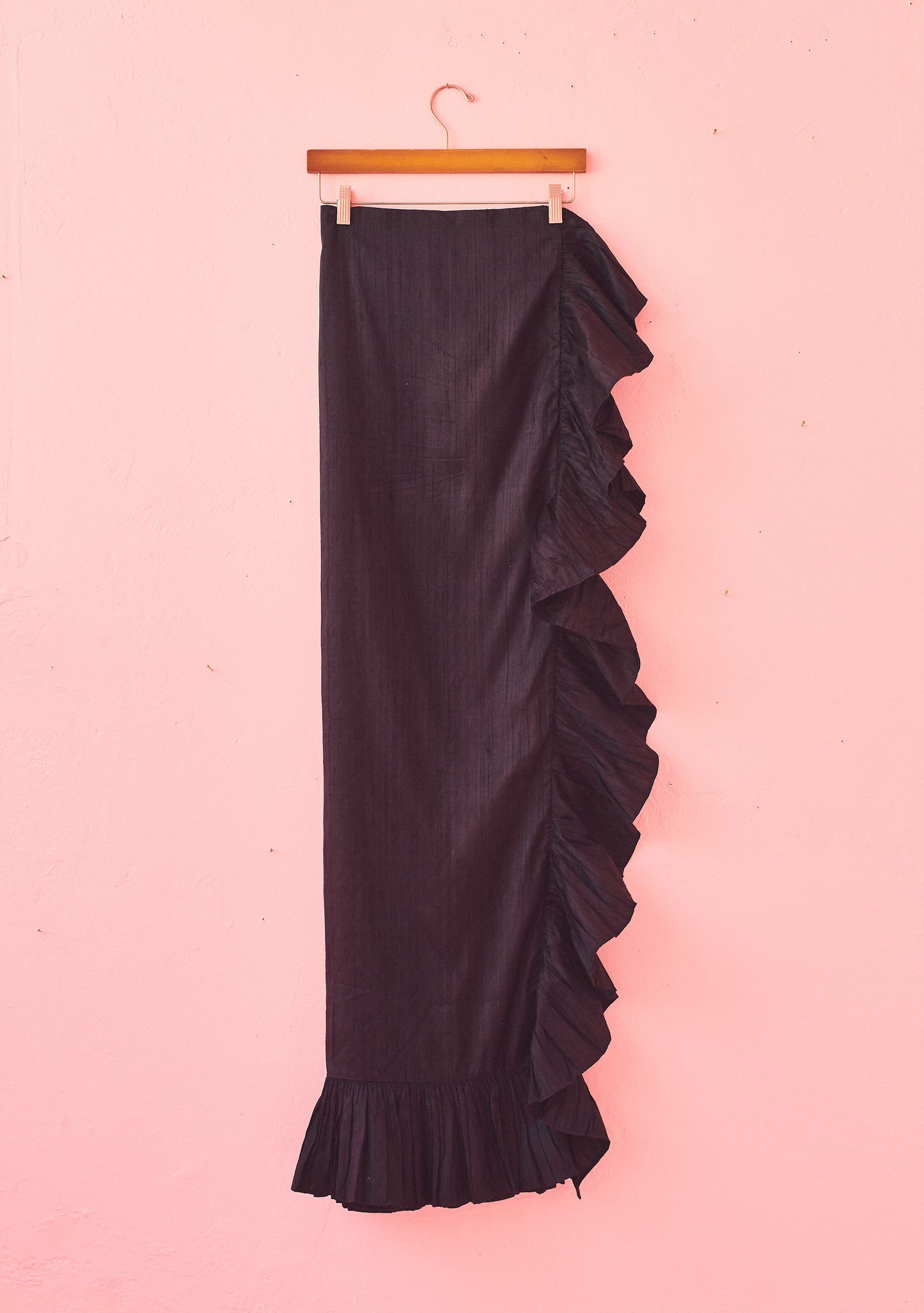 Classic Ruffle Power Pareo™ | Silk Dupioni