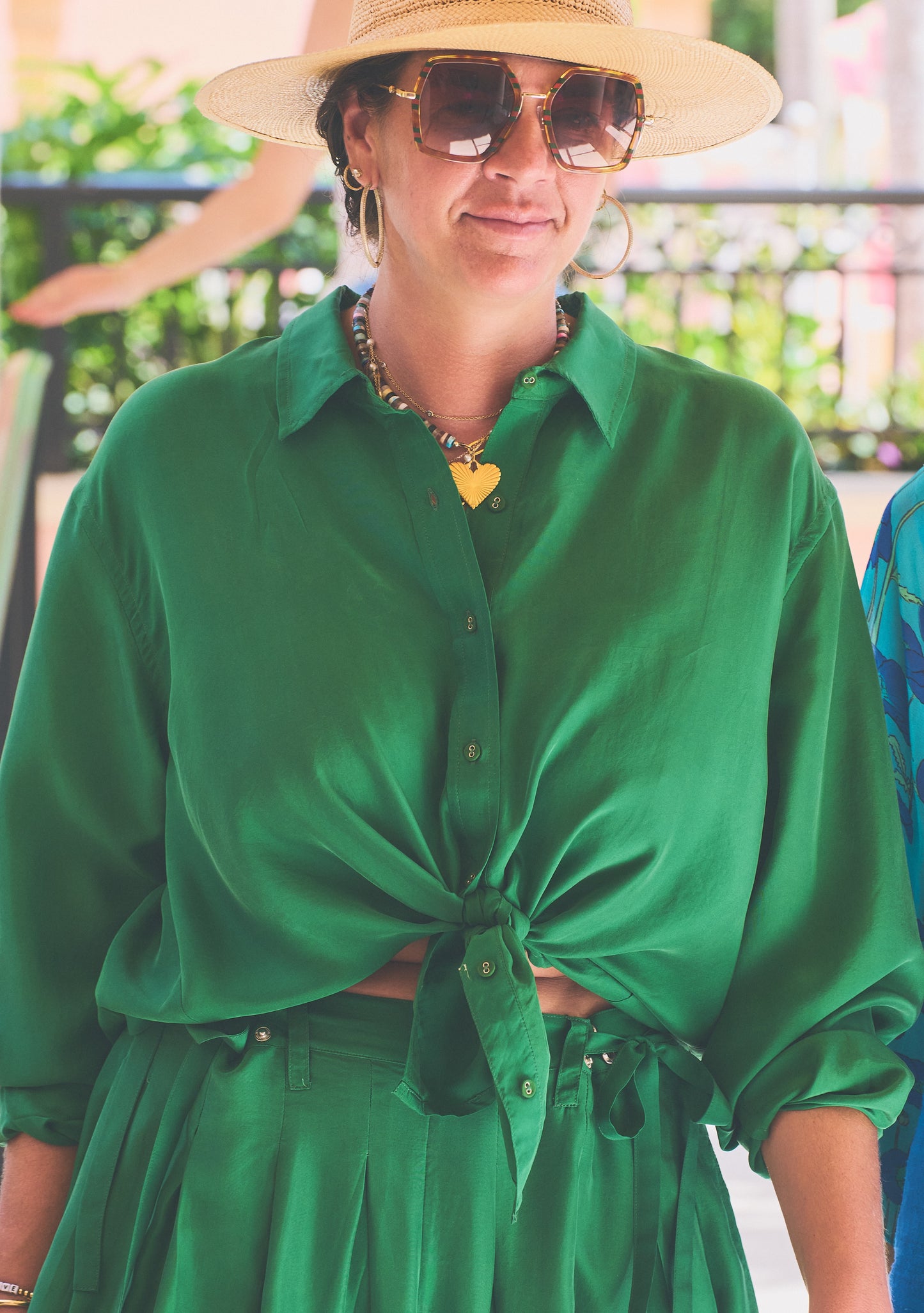 Classic Button Down | Silk Habotai