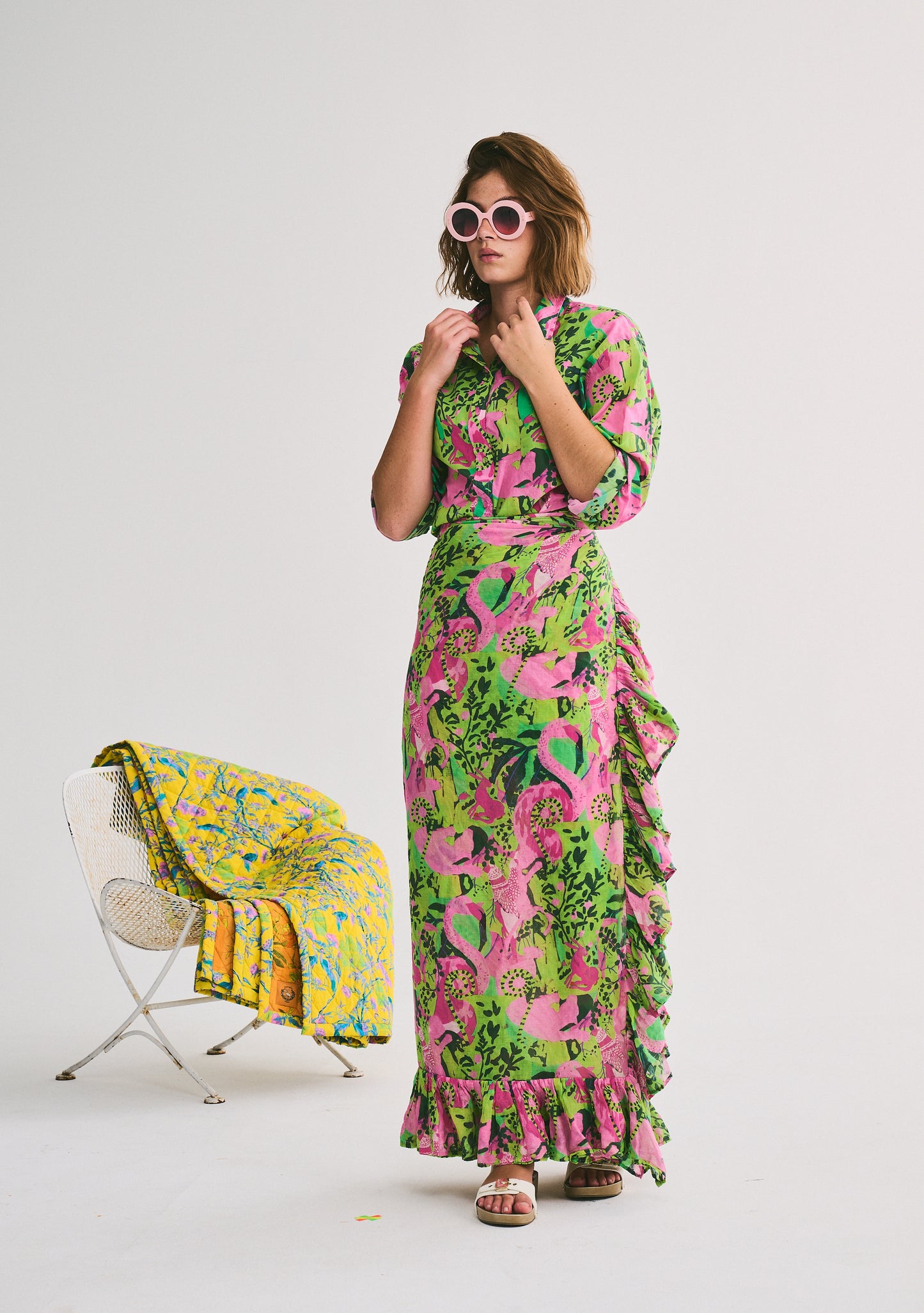 Ruffle Power Pareo™ | Cotton Gauze