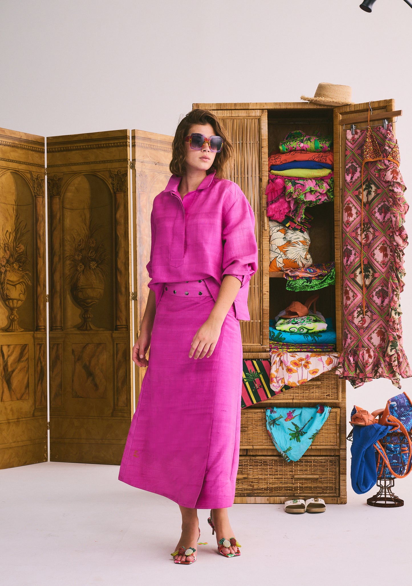 Mirasol Top | Silk Dupioni