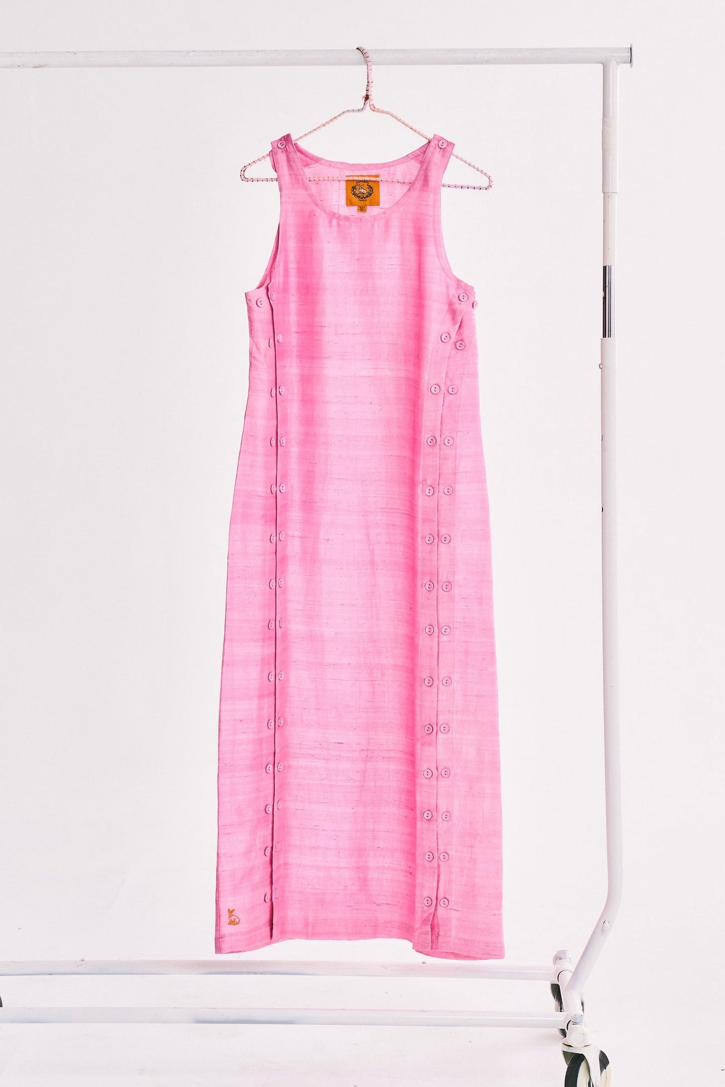 Palmo Midi Dress | Silk Dupioni