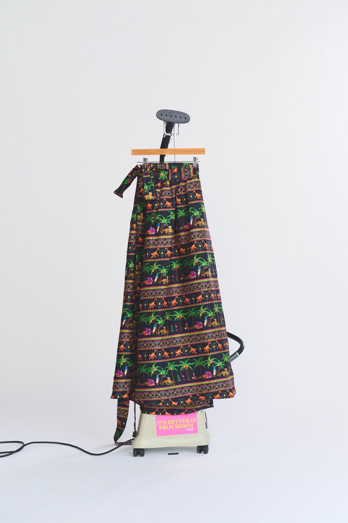 Adjustable Maxi Ball Skirt | Silk Dupioni