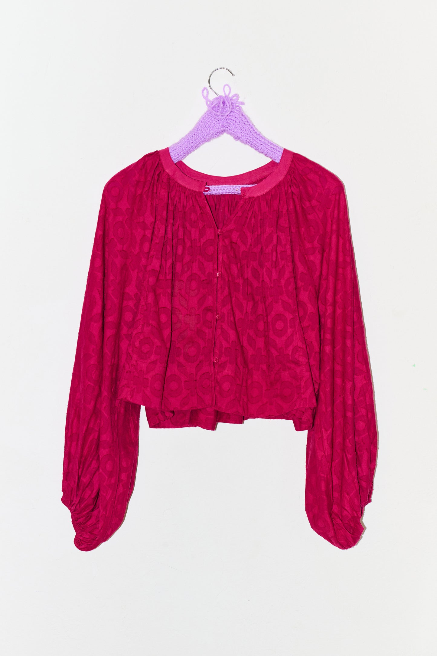 Royal Blouse | Cotton Jacquard