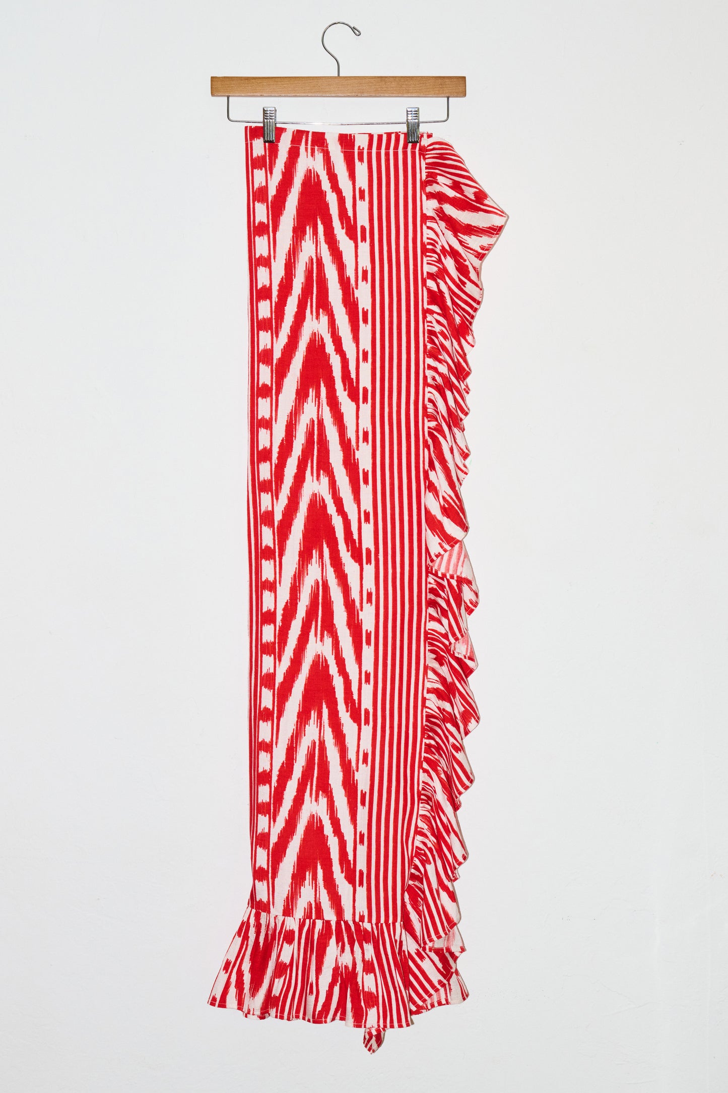 Ruffle Power Pareo™ | Silk Dupioni