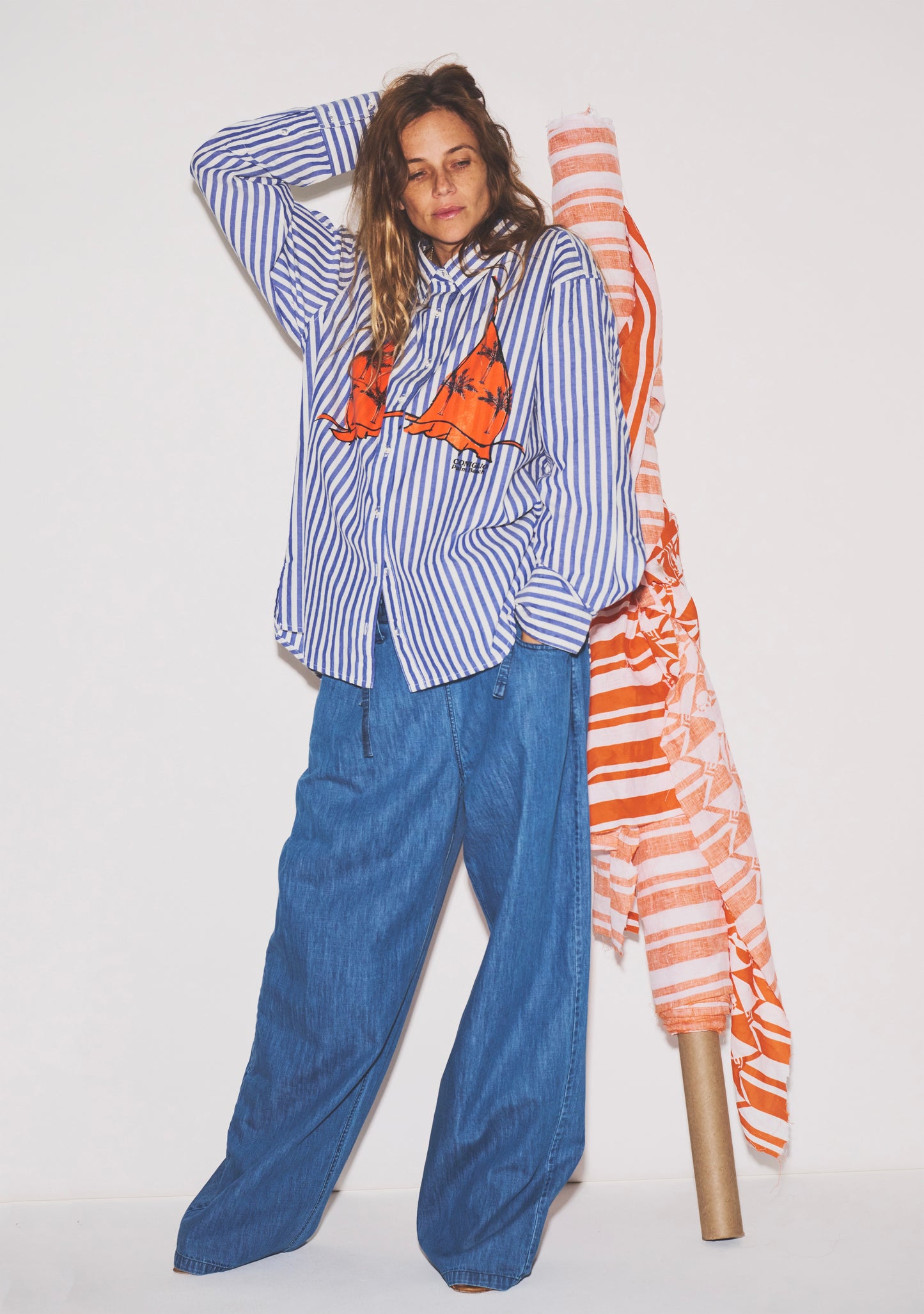 Business Casual | Classic Button Down with Screenprinting