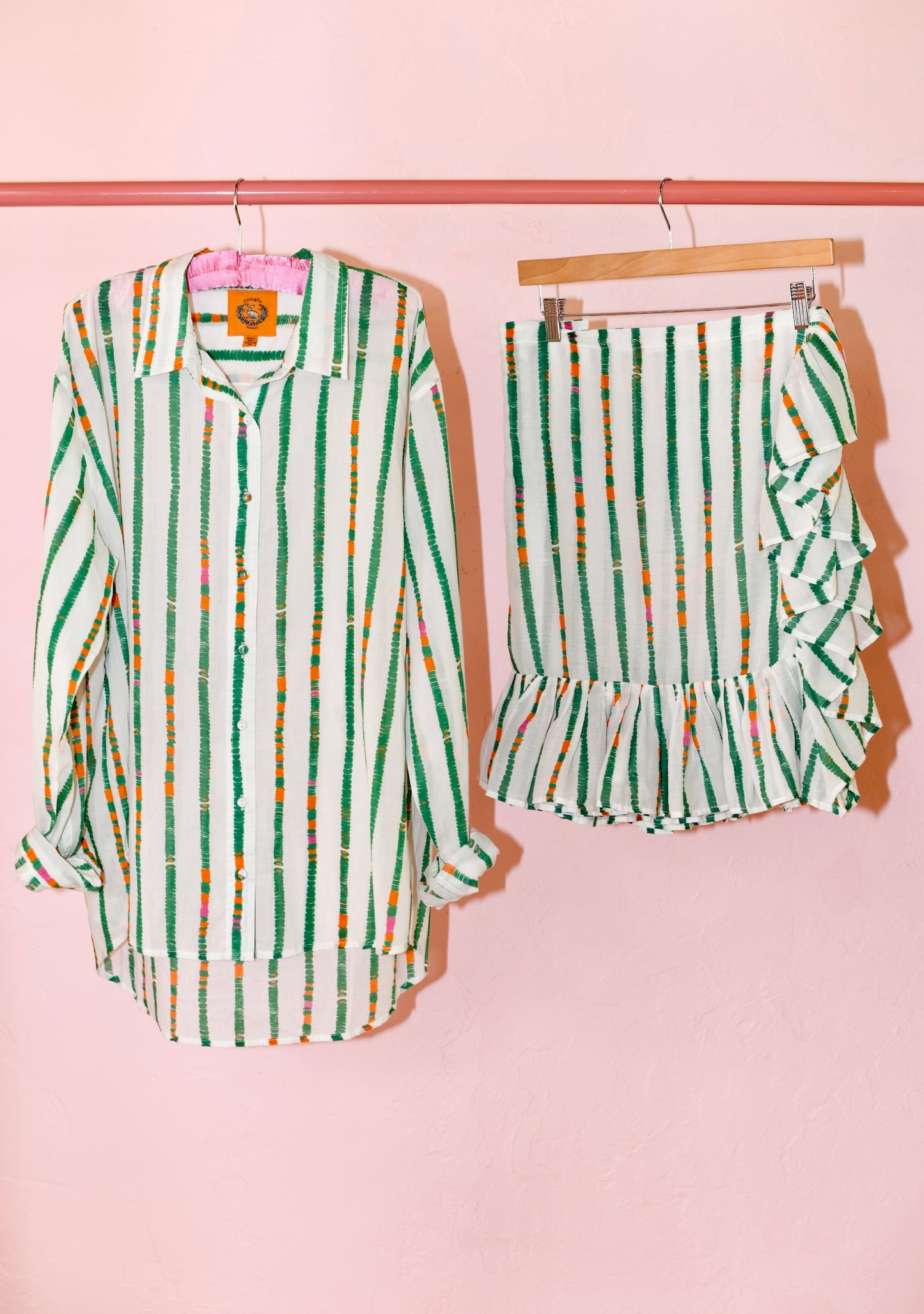 Mini Ruffle Power Pareo | Cotton Gauze