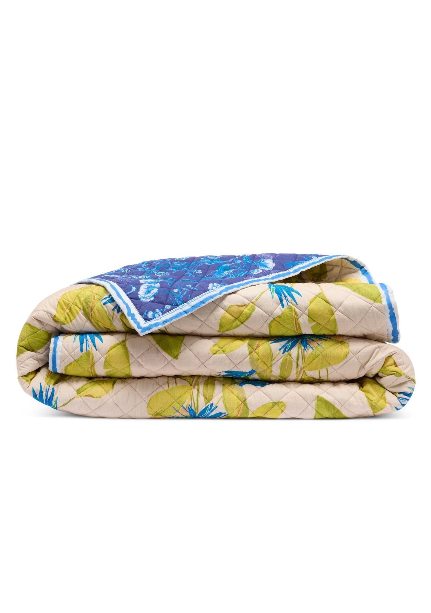 King Reversible Quilt | Cotton Percale