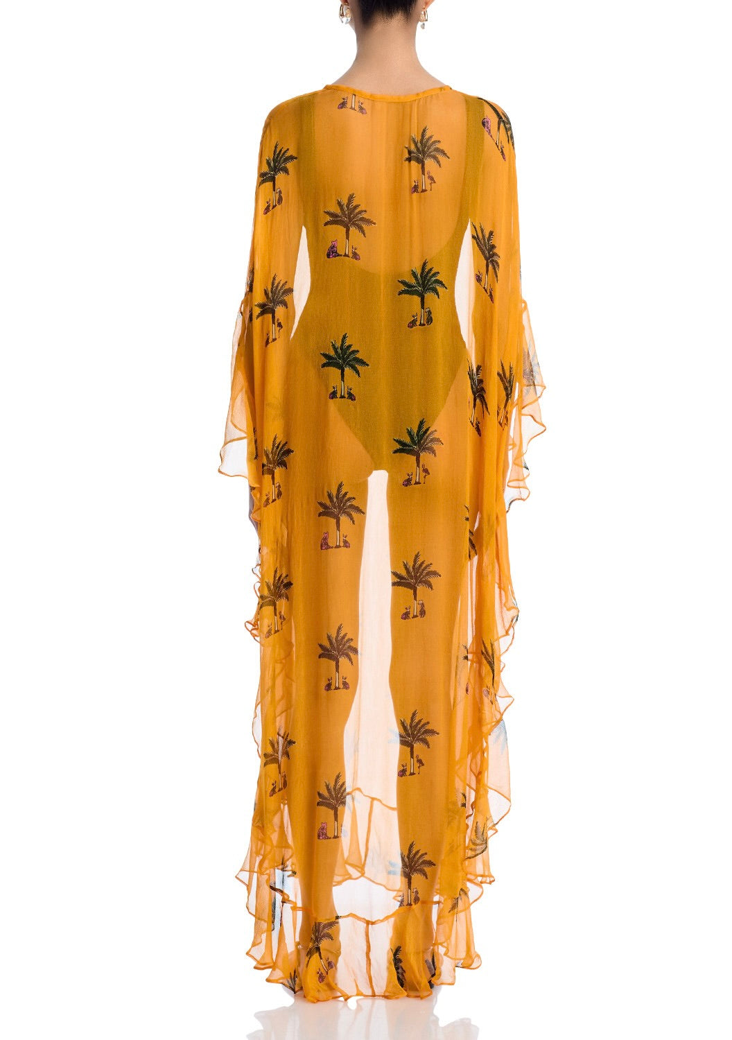 Marjorie Maxi Caftan | Viscose Chiffon