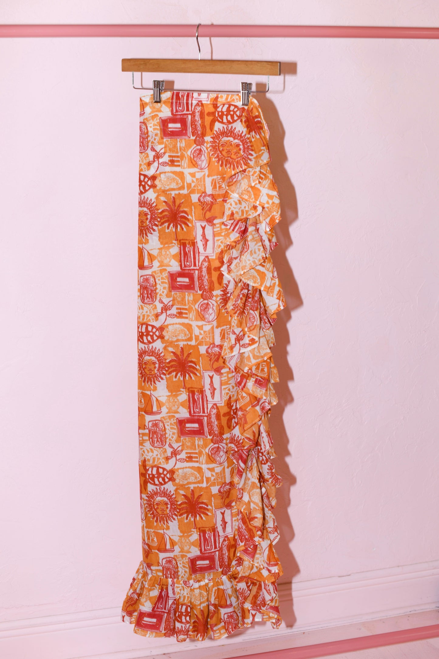 Ruffle Power Pareo™ | Cotton Gauze