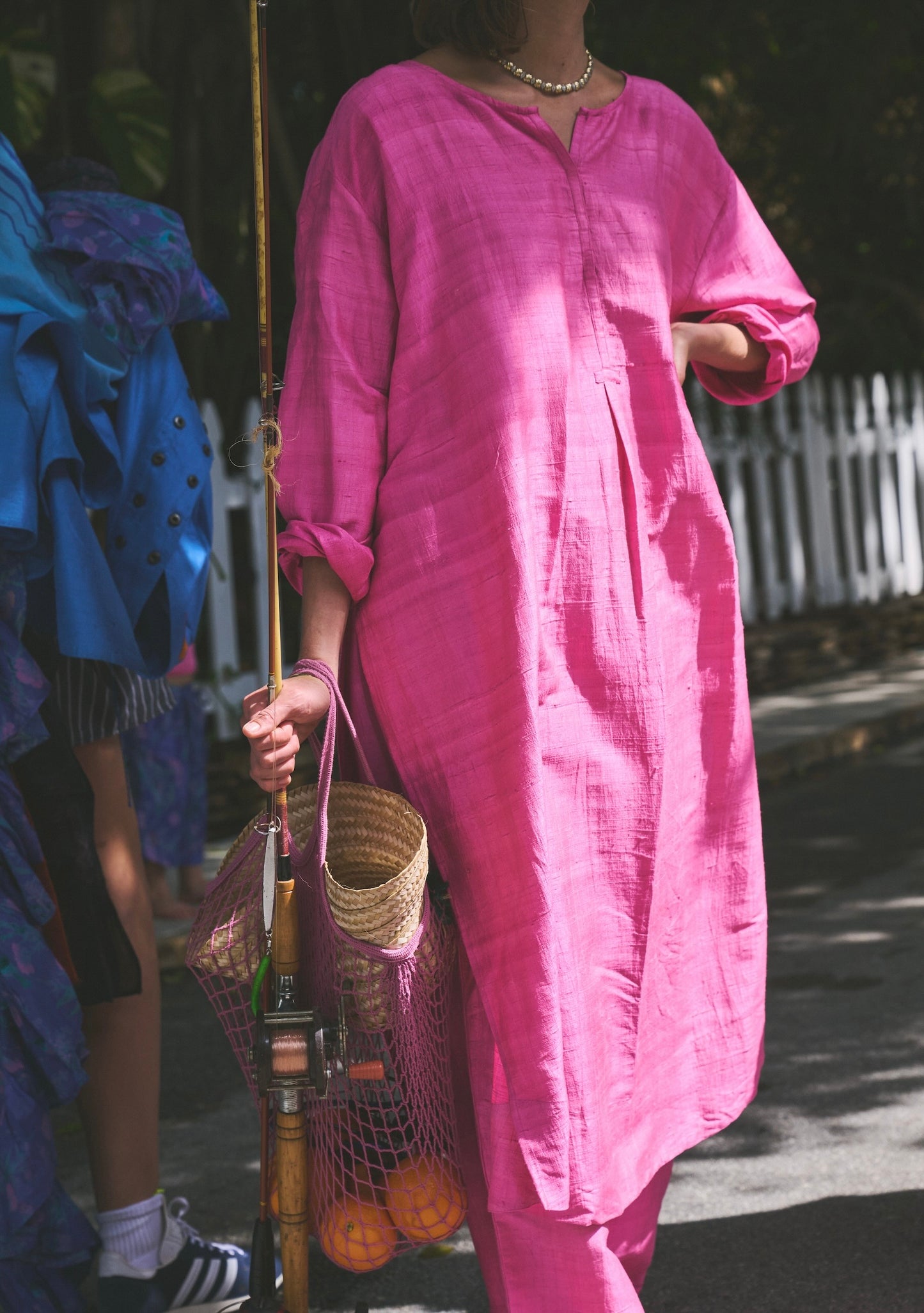 Beachside Tunic | Silk Dupioni
