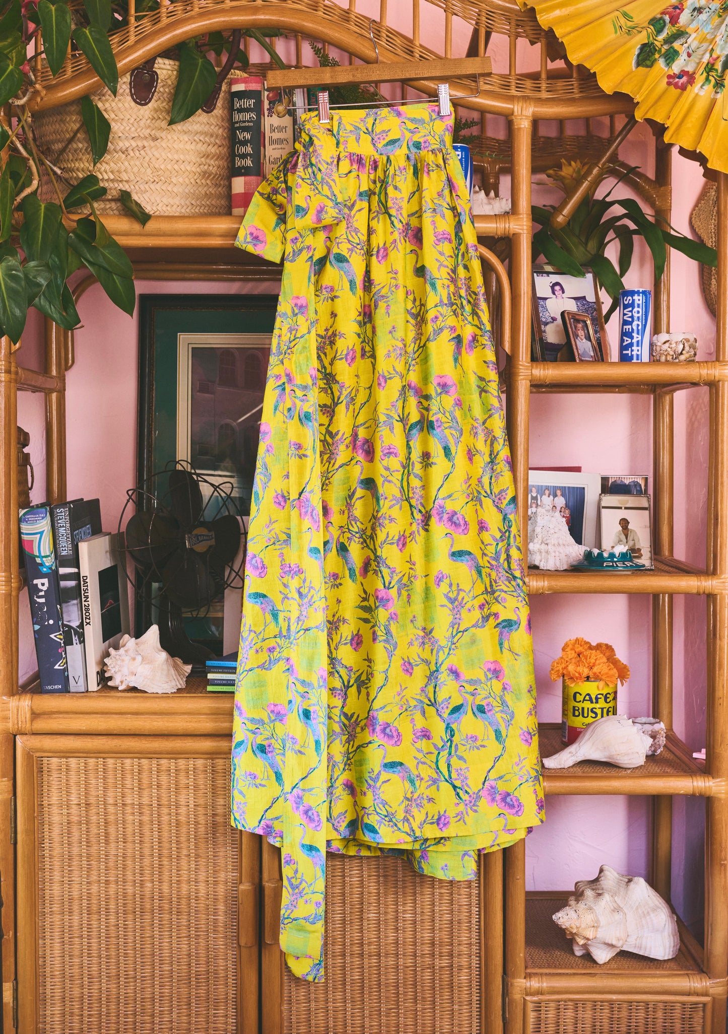 Atlantic Maxi Ball Skirt | Silk Dupioni