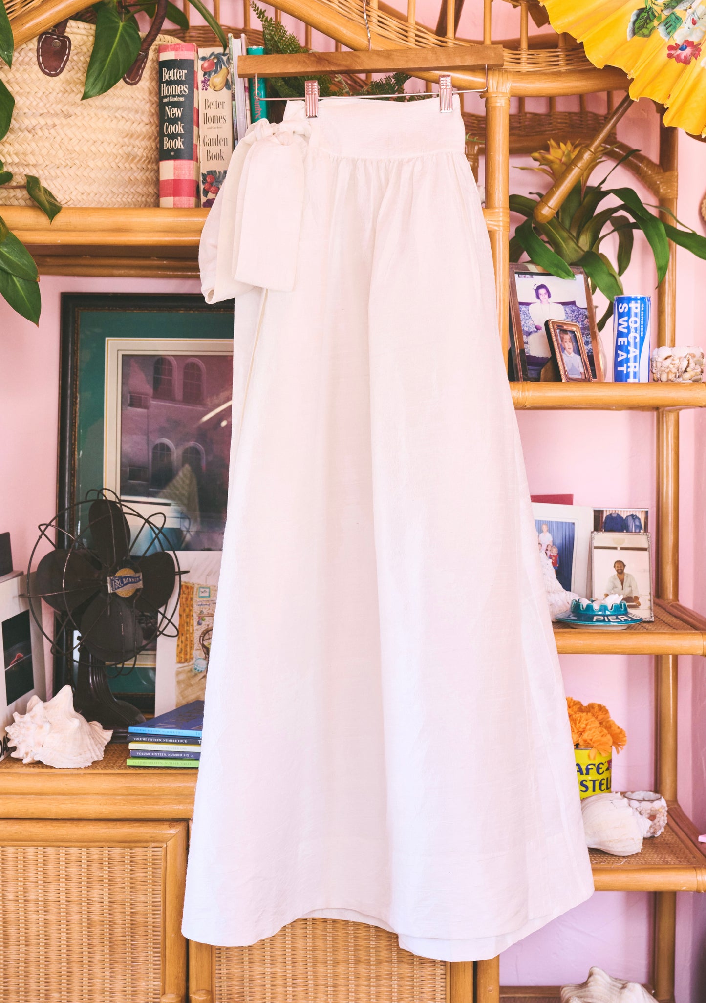 Atlantic Maxi Ball Skirt | Silk Dupioni
