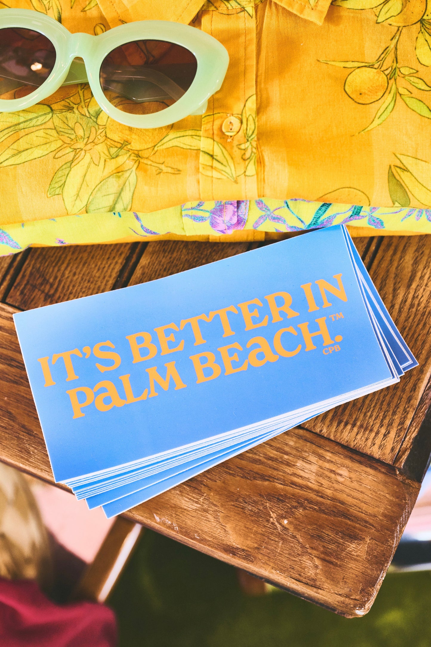 It's Better in Palm Beach Bumper Sticker