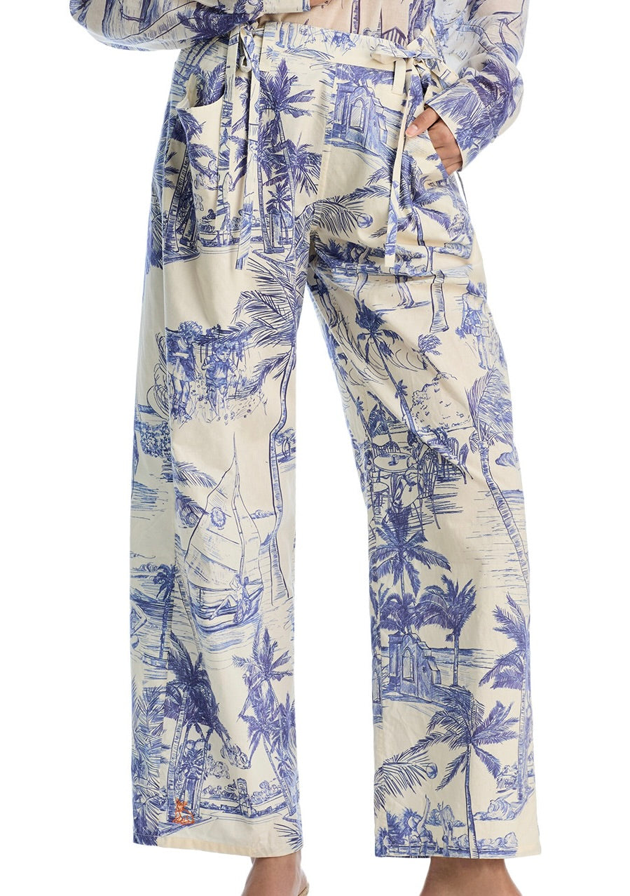 Move and Grove Snap Pant | Cotton Poplin