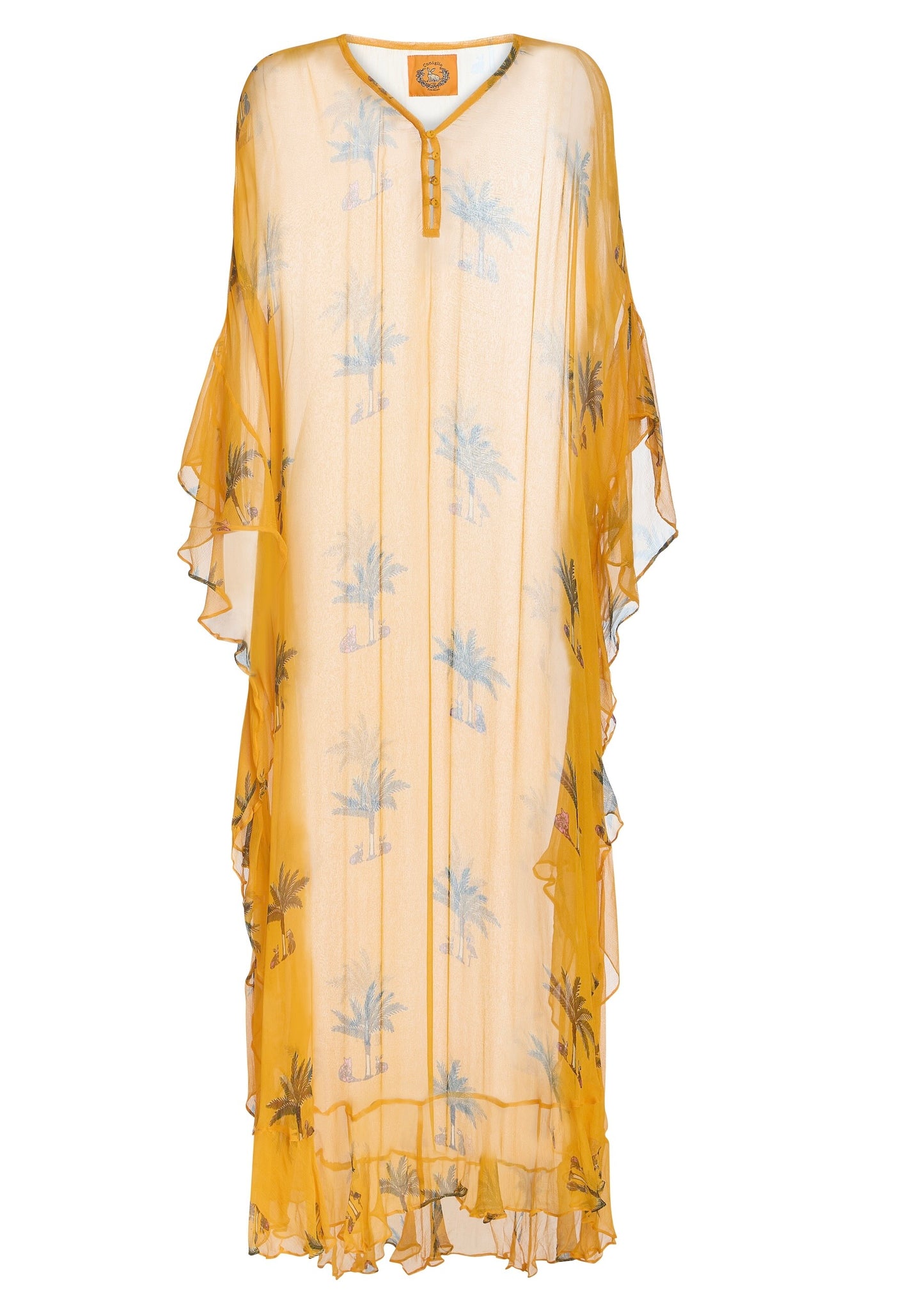 Marjorie Maxi Caftan | Viscose Chiffon
