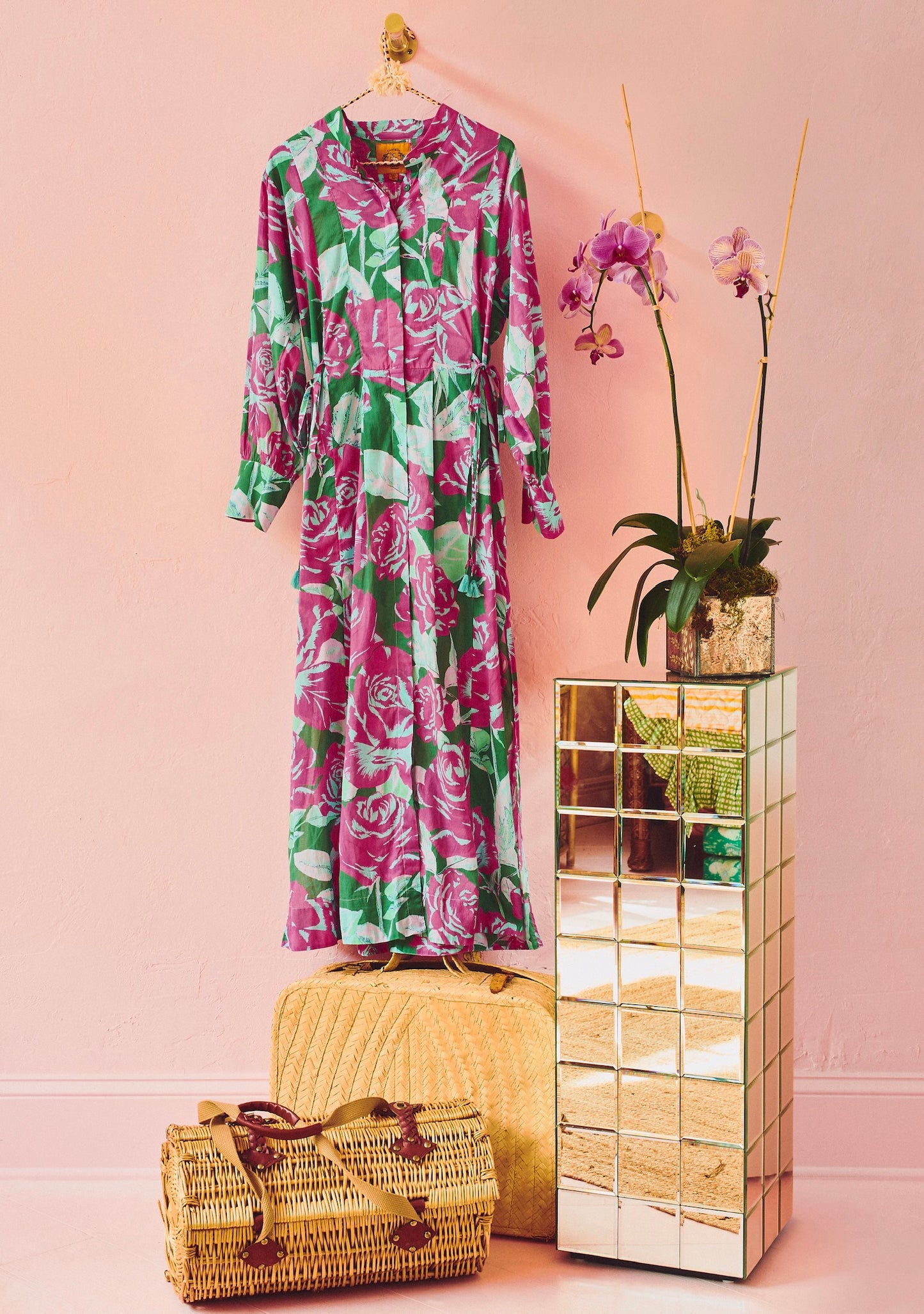 Long Side Slit Tie Tunic | Cotton Voile