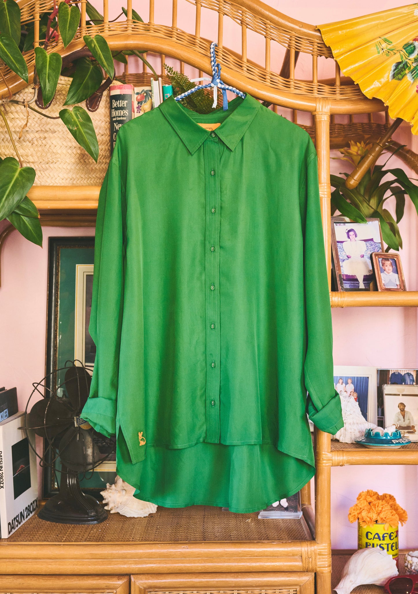 Classic Button Down | Silk Habotai