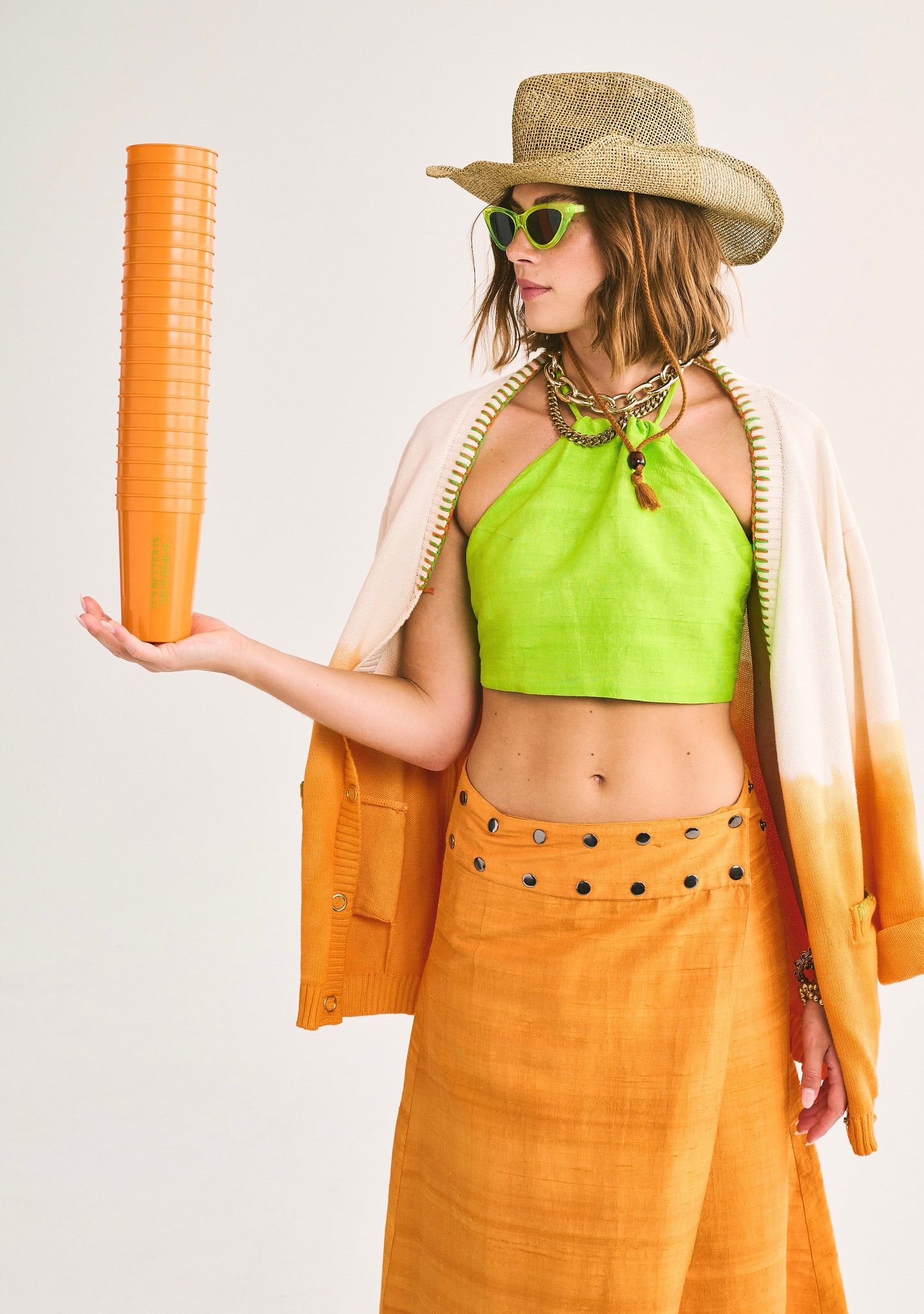 Handkerchief Top | Silk Dupioni