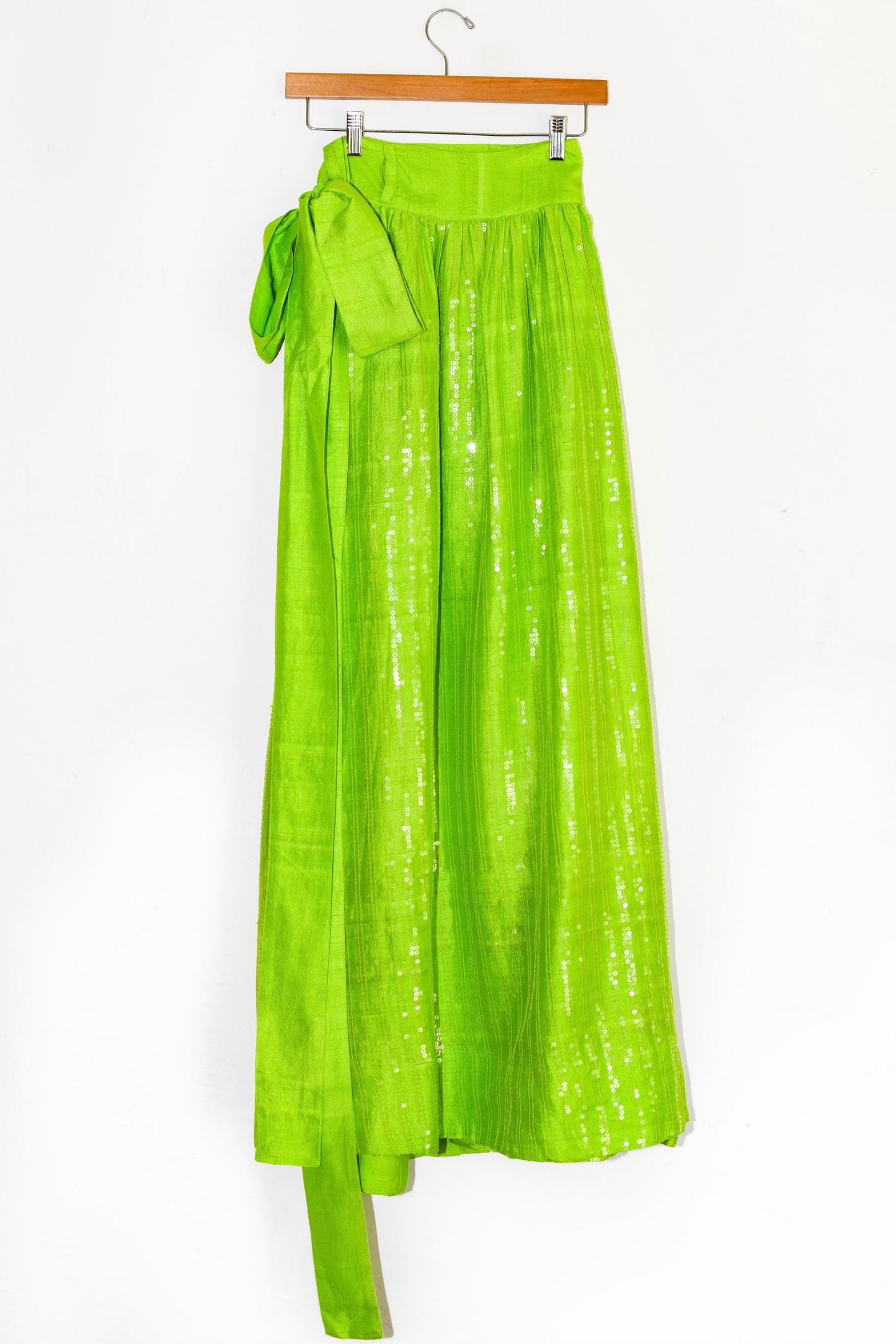 Atlantic Maxi Ball Skirt | Silk Dupioni