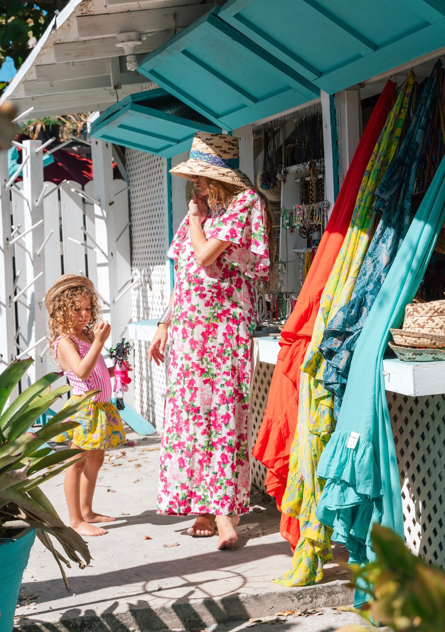 Flagler Midi Dress | Cotton Gauze
