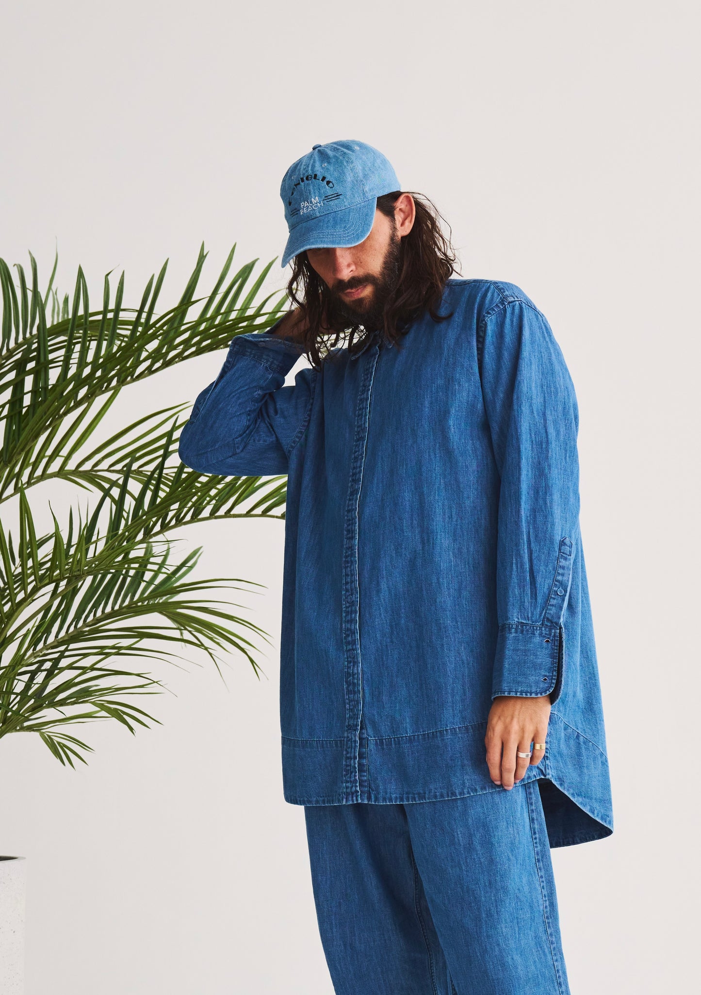Bradley Unisex Shirt | Denim