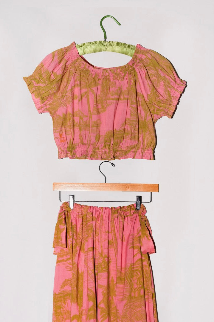 Laurie Crop Top | Medium Weight Cotton Voile