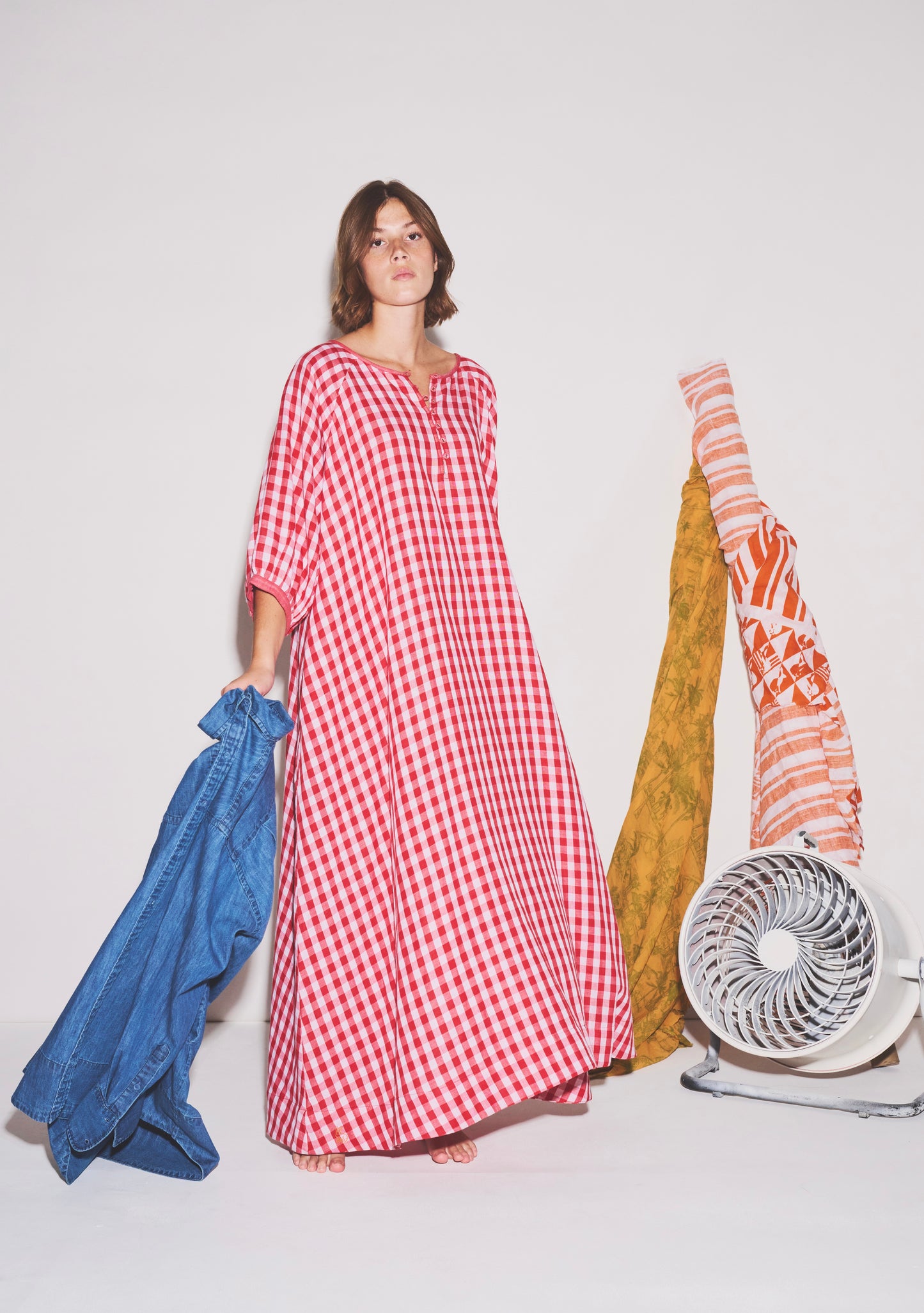Jaclyn Maxi Dress | Gingham