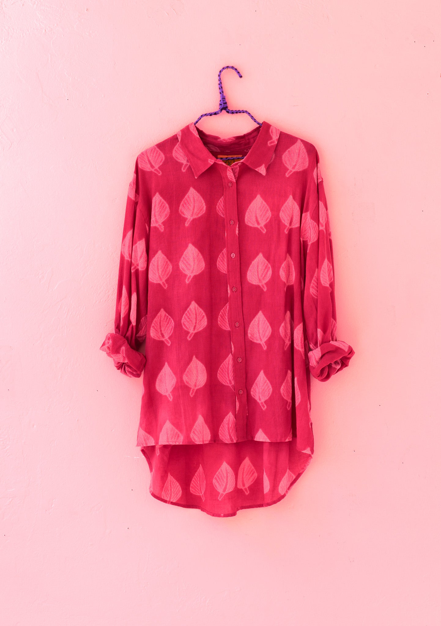 Classic Button Down | Cotton Voile Shibori
