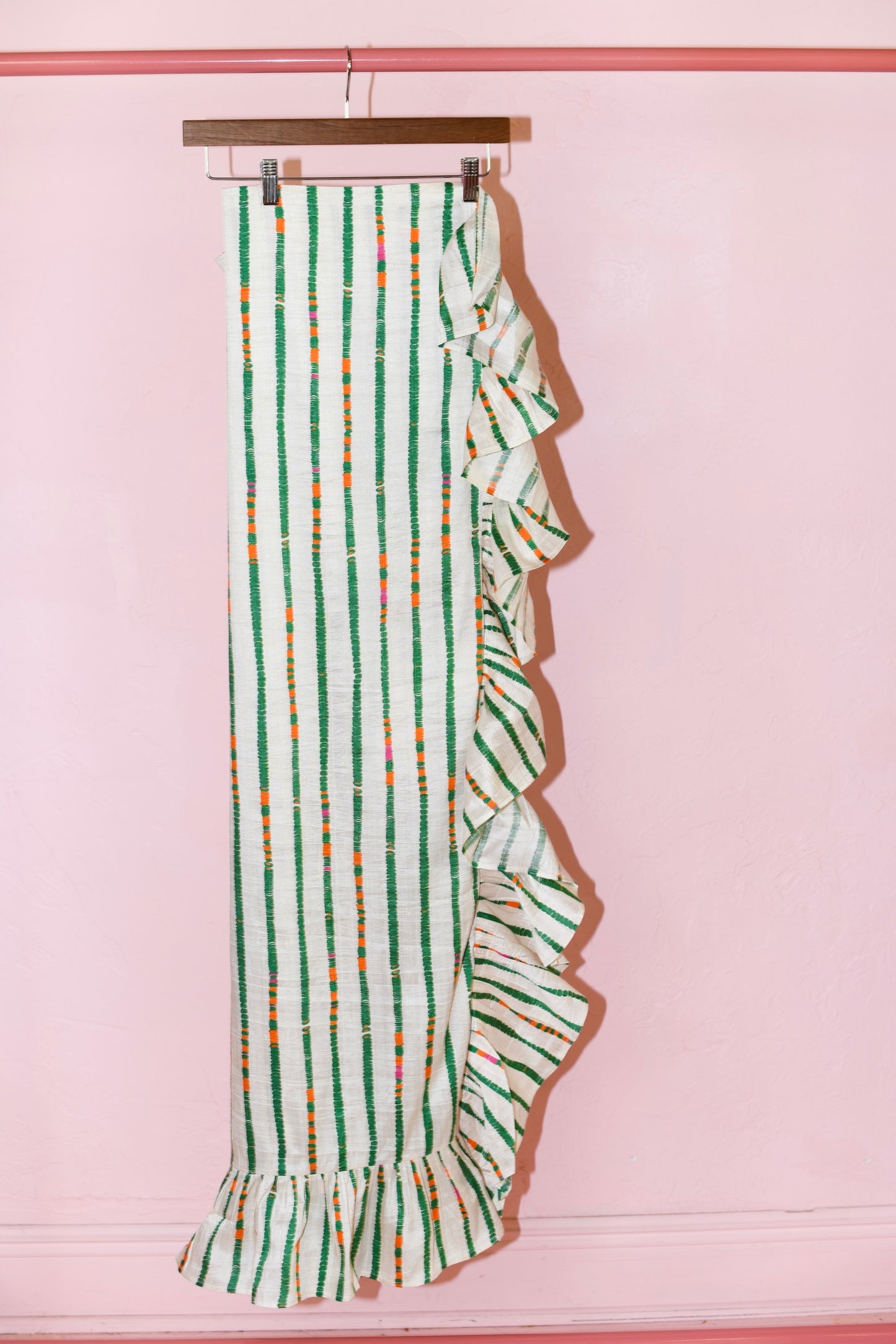 Ruffle Power Pareo™ | Silk Dupioni