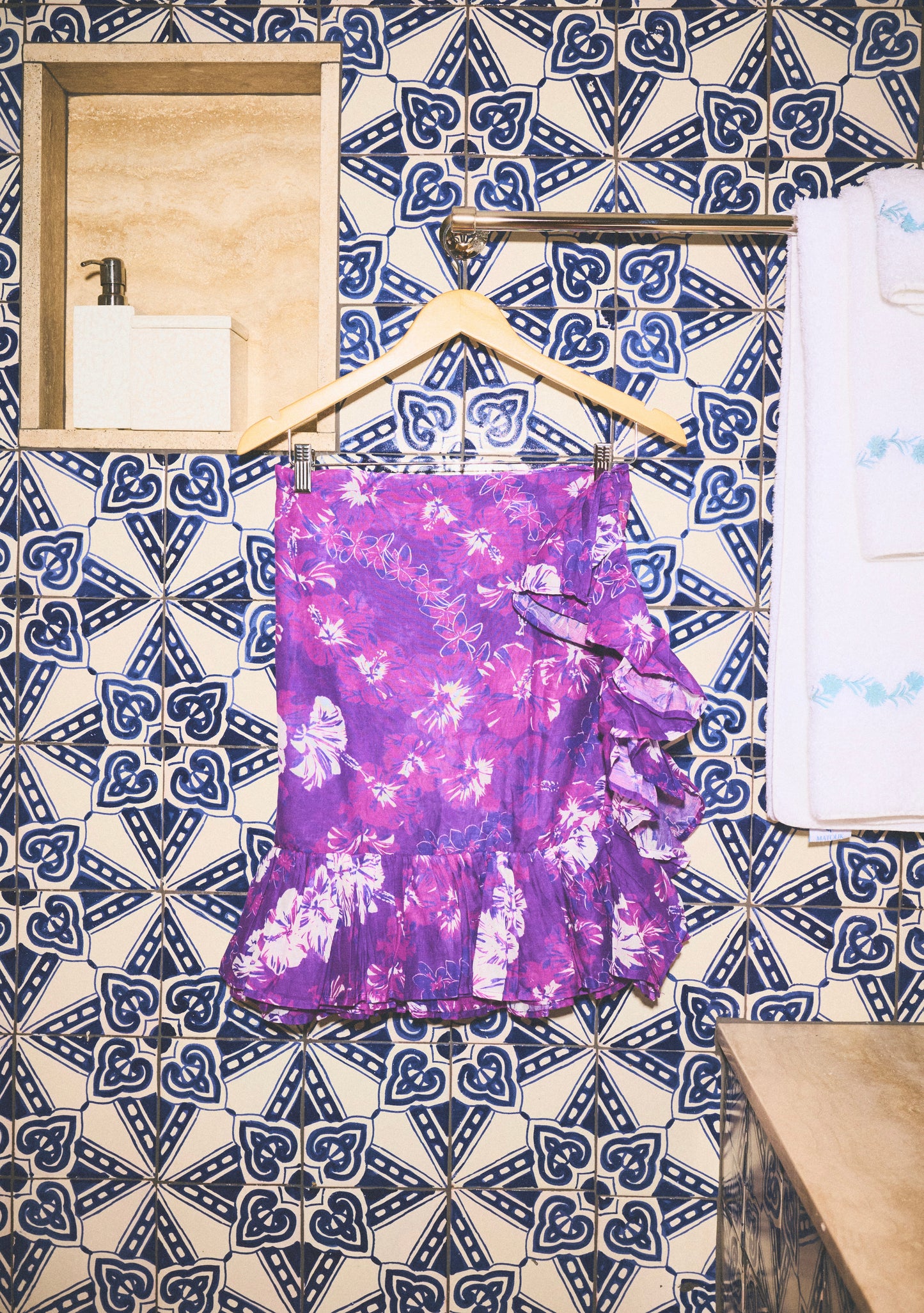 Mini Ruffle Power Pareo | Cotton Gauze