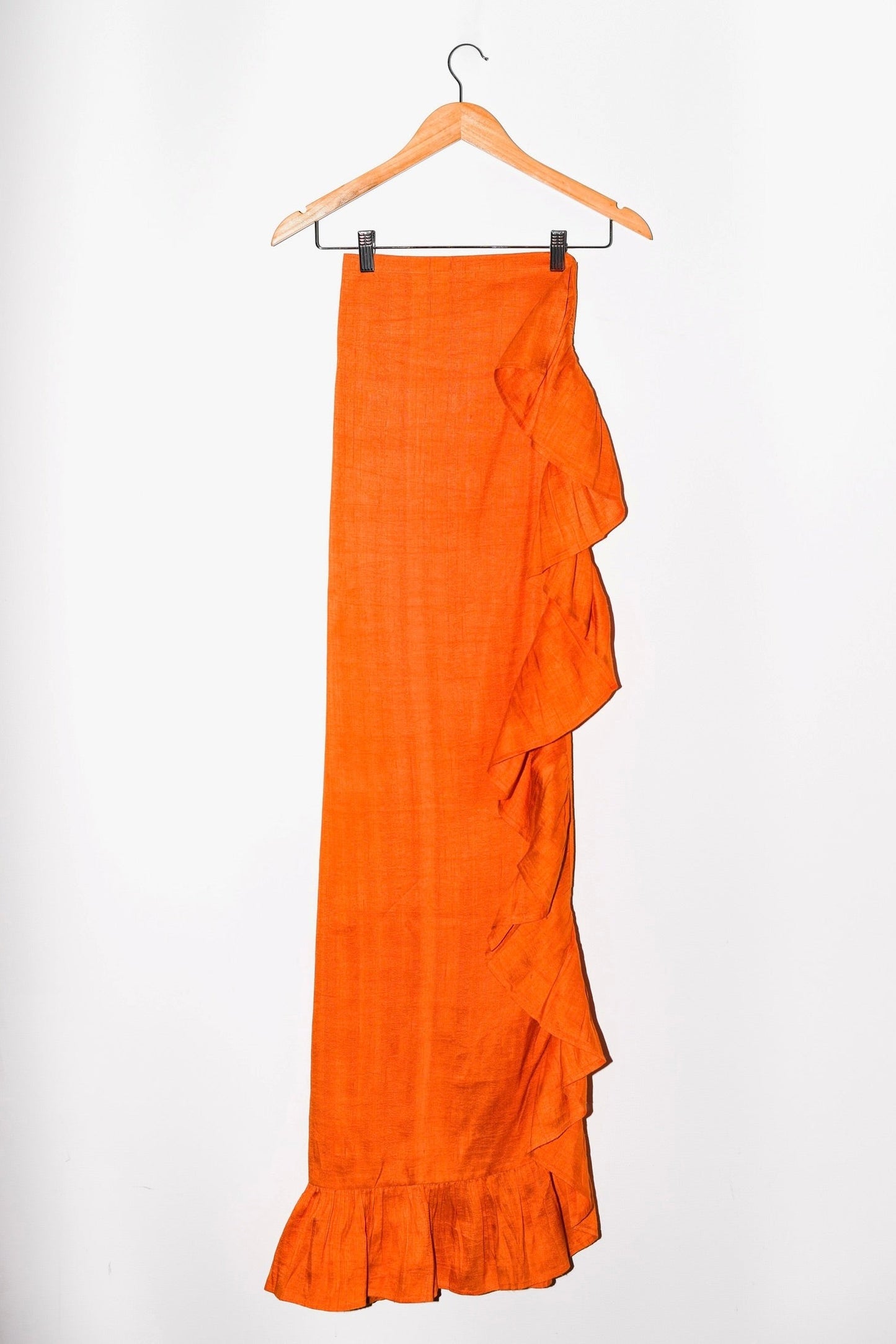 Ruffle Power Pareo™ | Silk Dupioni