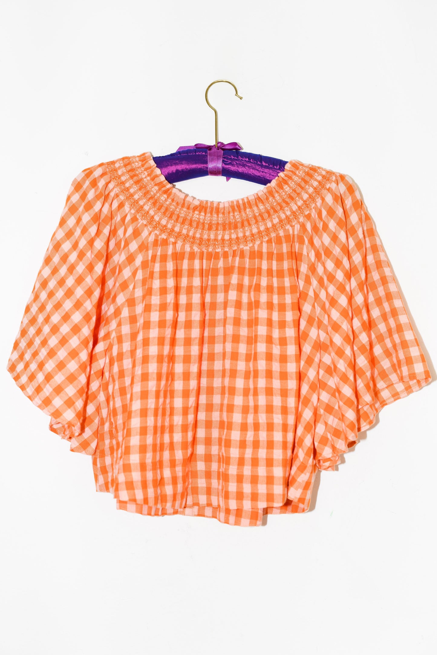 Flagler Crop Top | Gingham
