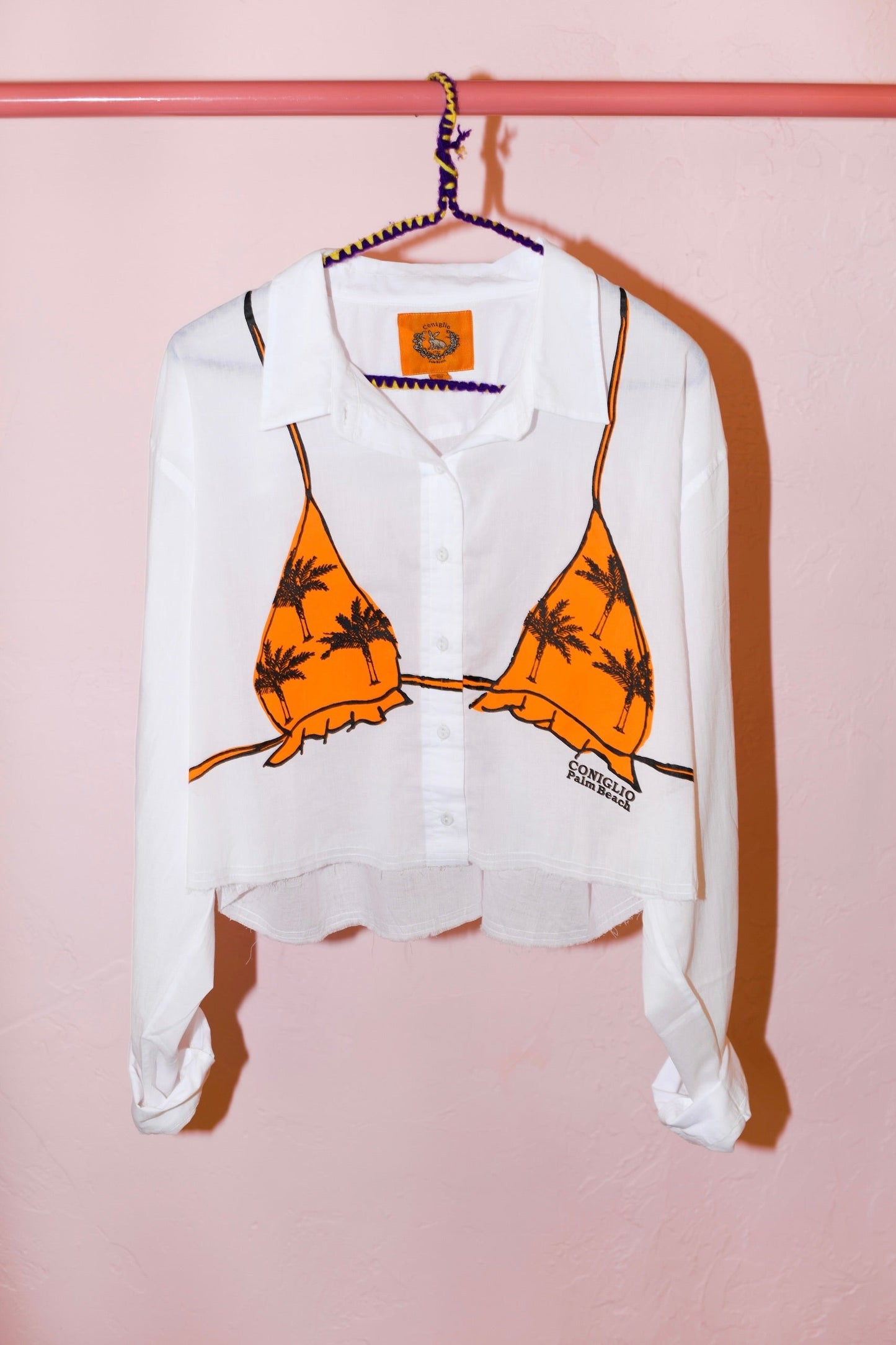 Cropped Business Casual Button Down | Cotton Voile