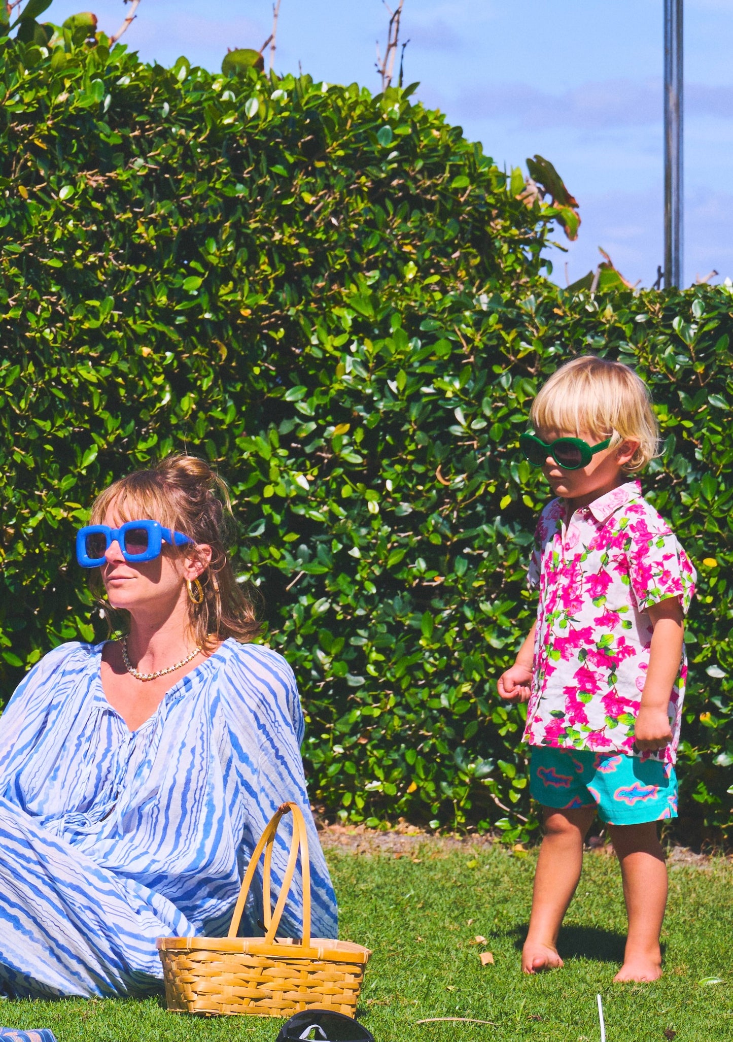Kids Mimi Button Down | Linen