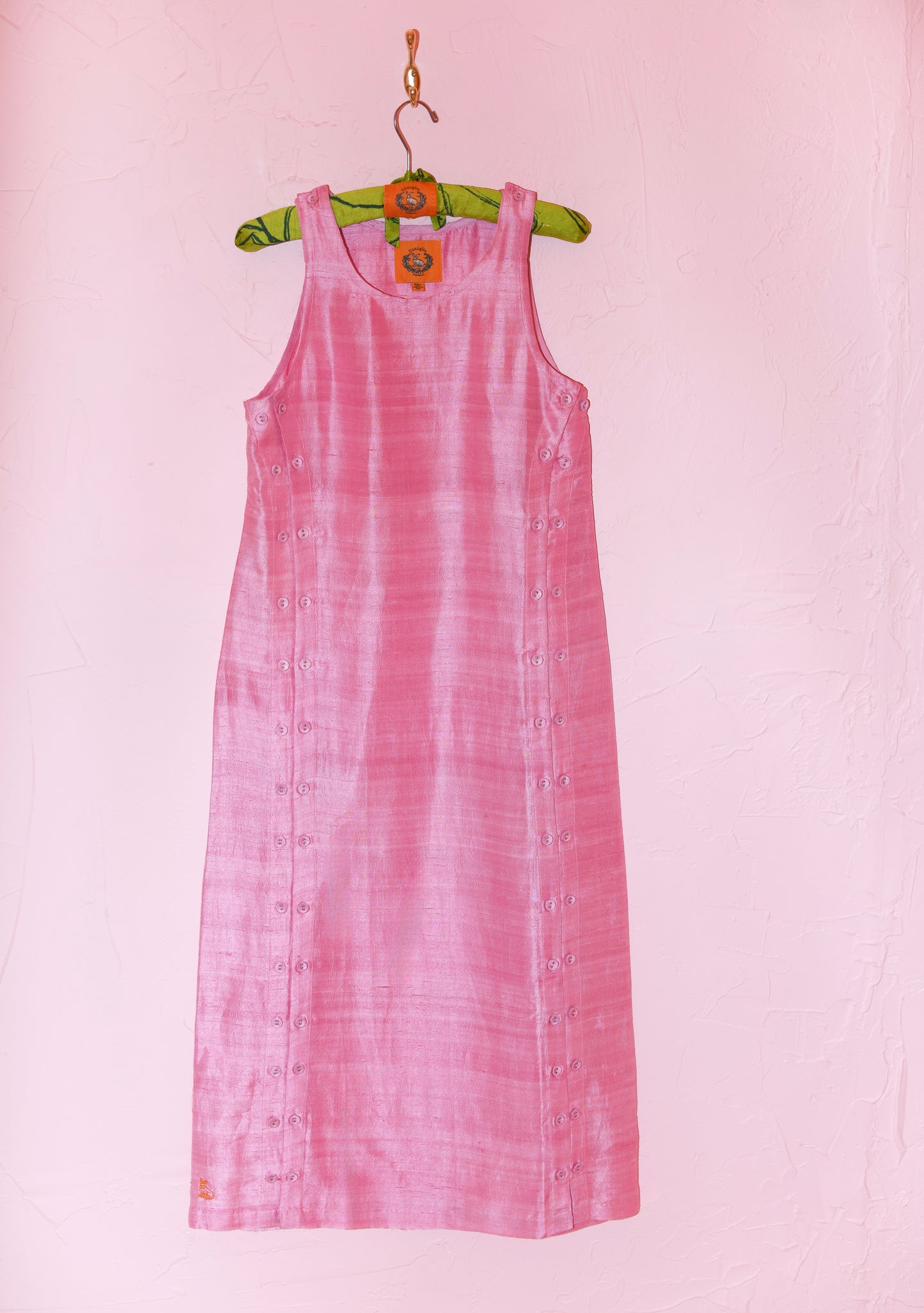Palmo Midi Dress | Silk Dupioni