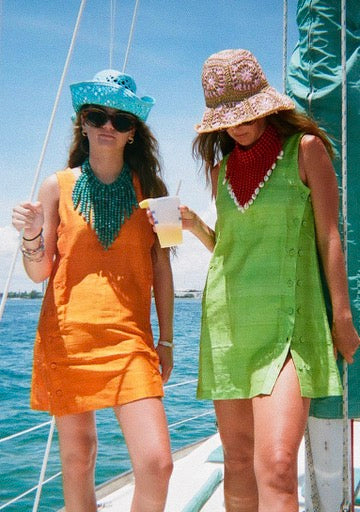 Palmo Mini Dress | Silk Dupioni