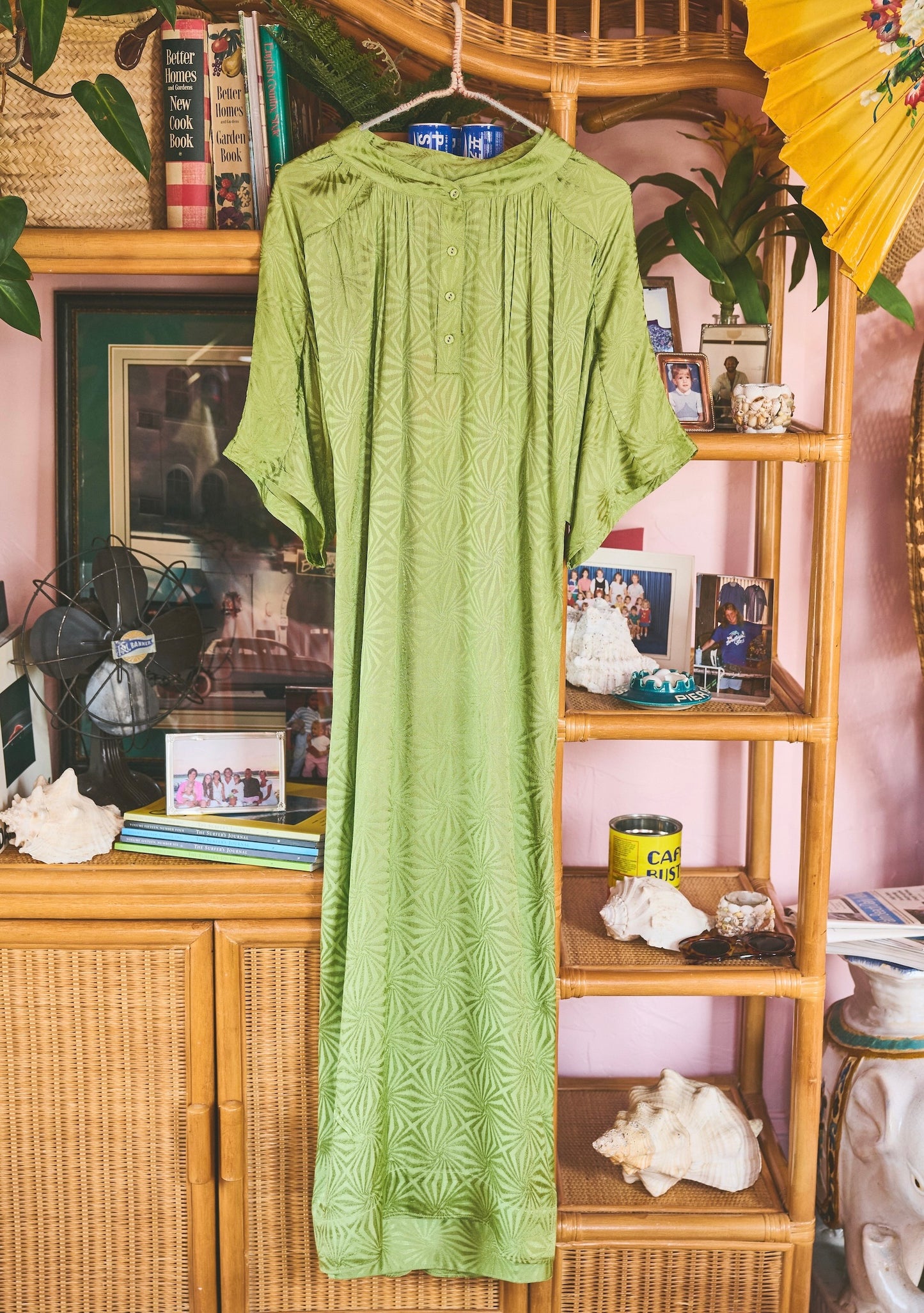 Cocoon Midi Dress | Jacquard