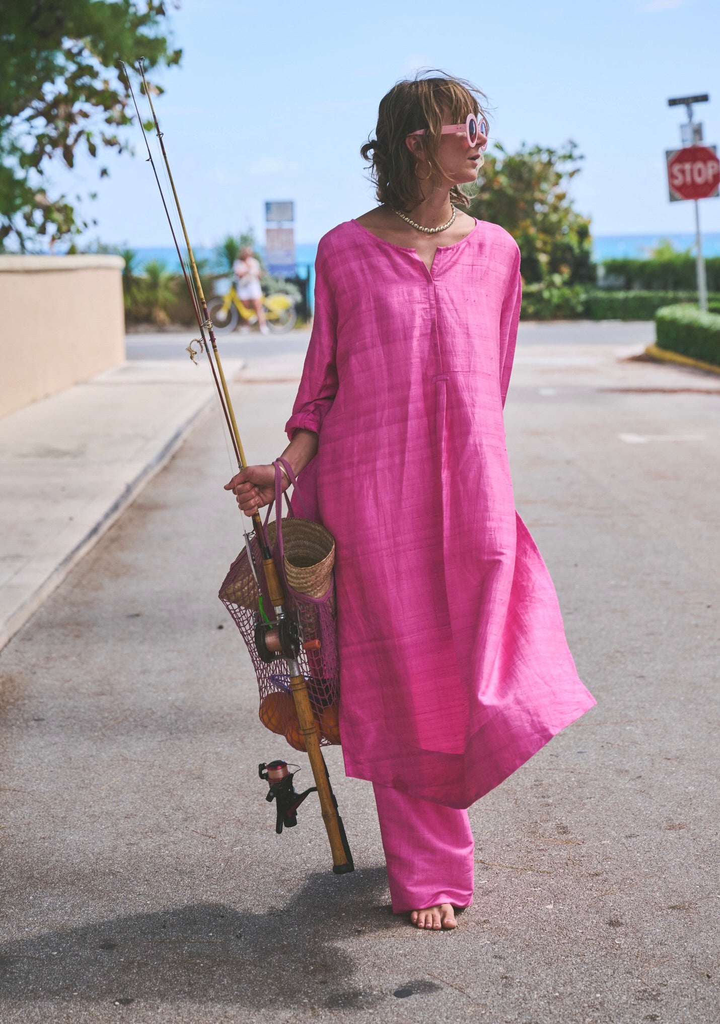 Beachside Tunic | Silk Dupioni