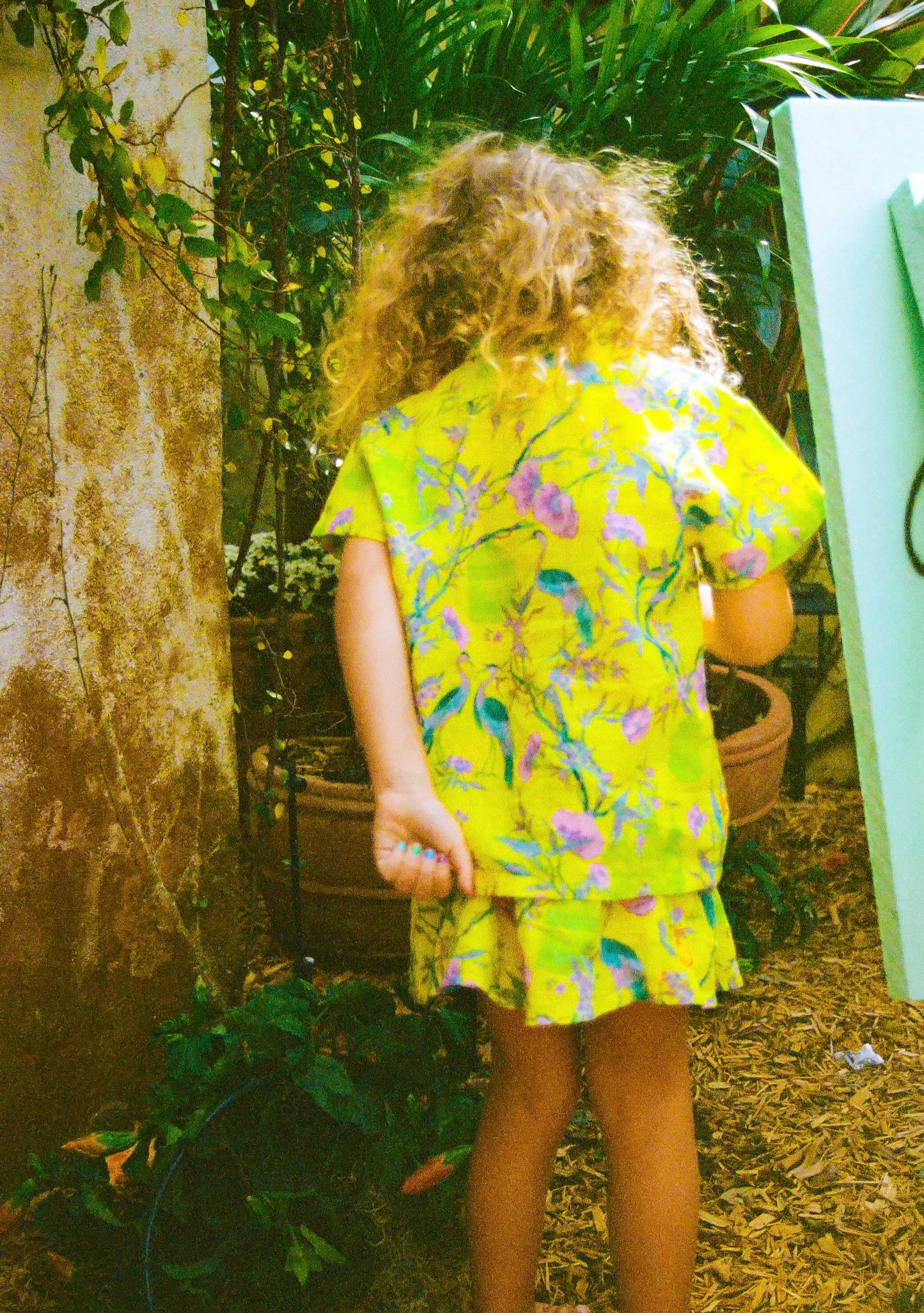 Kids Remy Mini Skirt | Linen