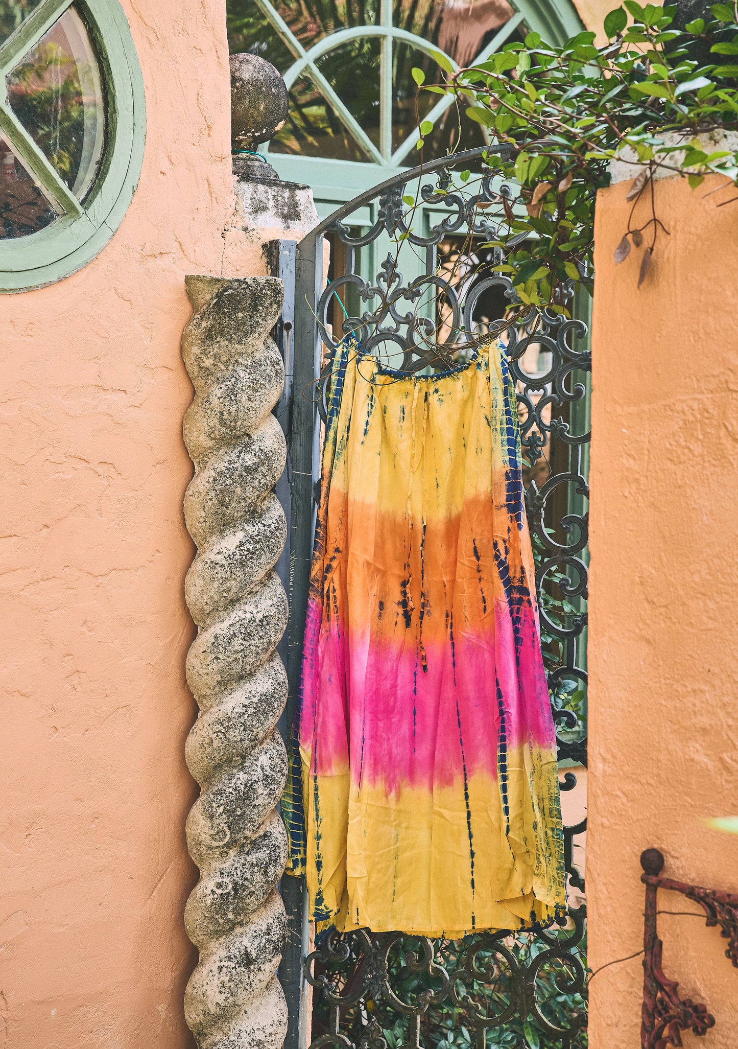 Elastic Midi Skirt | Silk Habotai