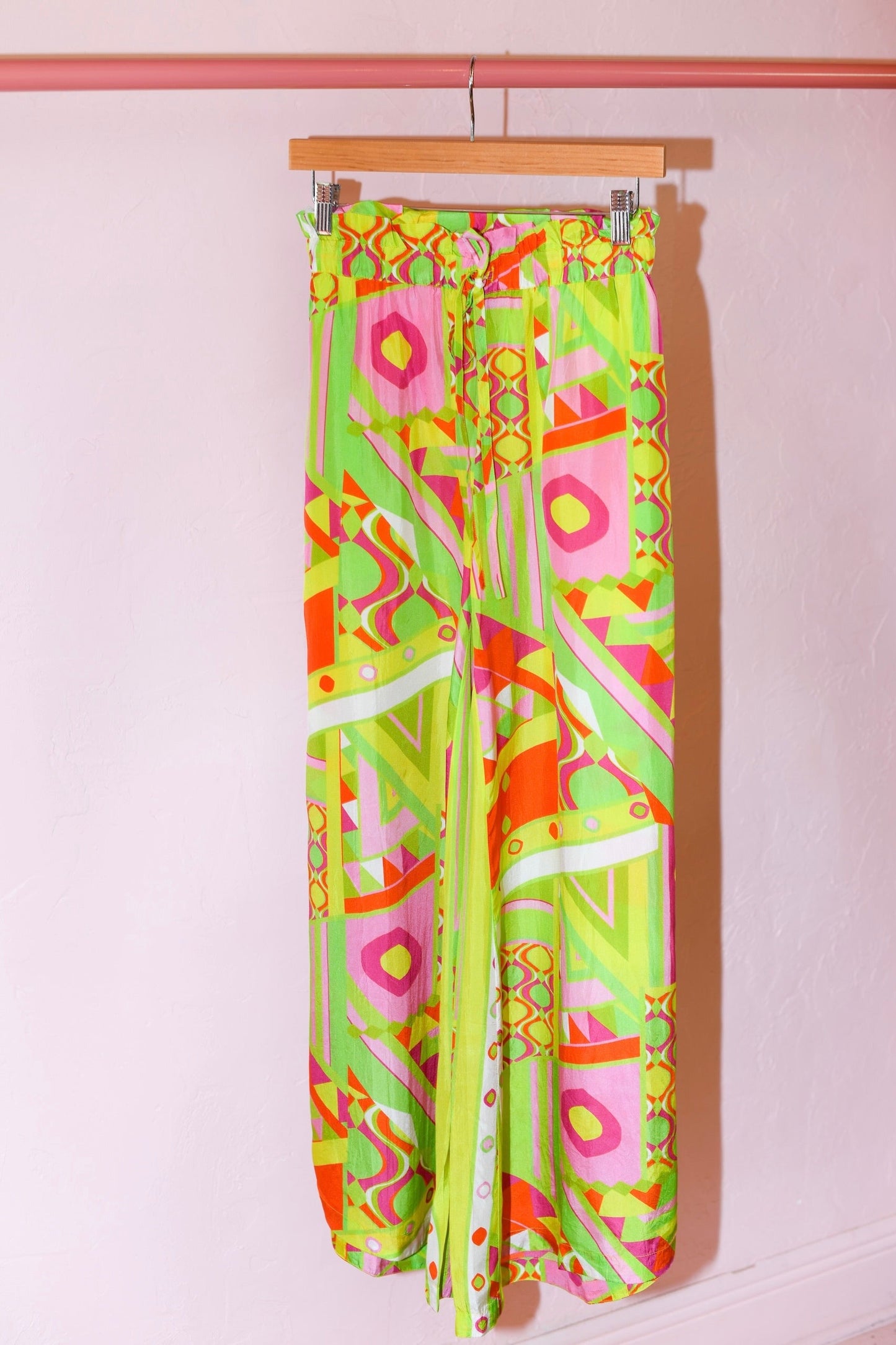 Palmer Wide Leg Pant | Silk Habotai