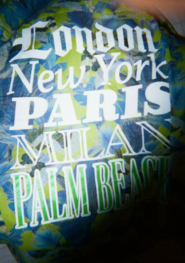 Classic Button Down | London Paris Palm Beach Graphic Coniglio Palm Beach