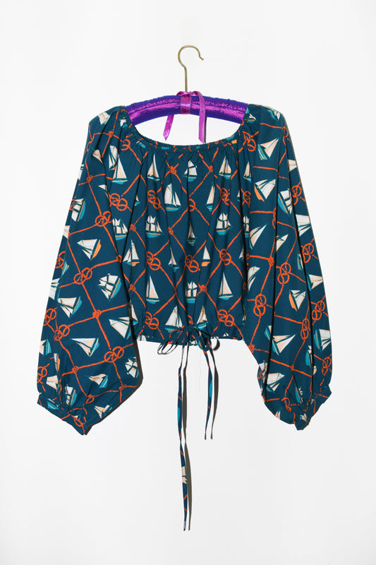 Sailfish Blouse | Cotton Poplin