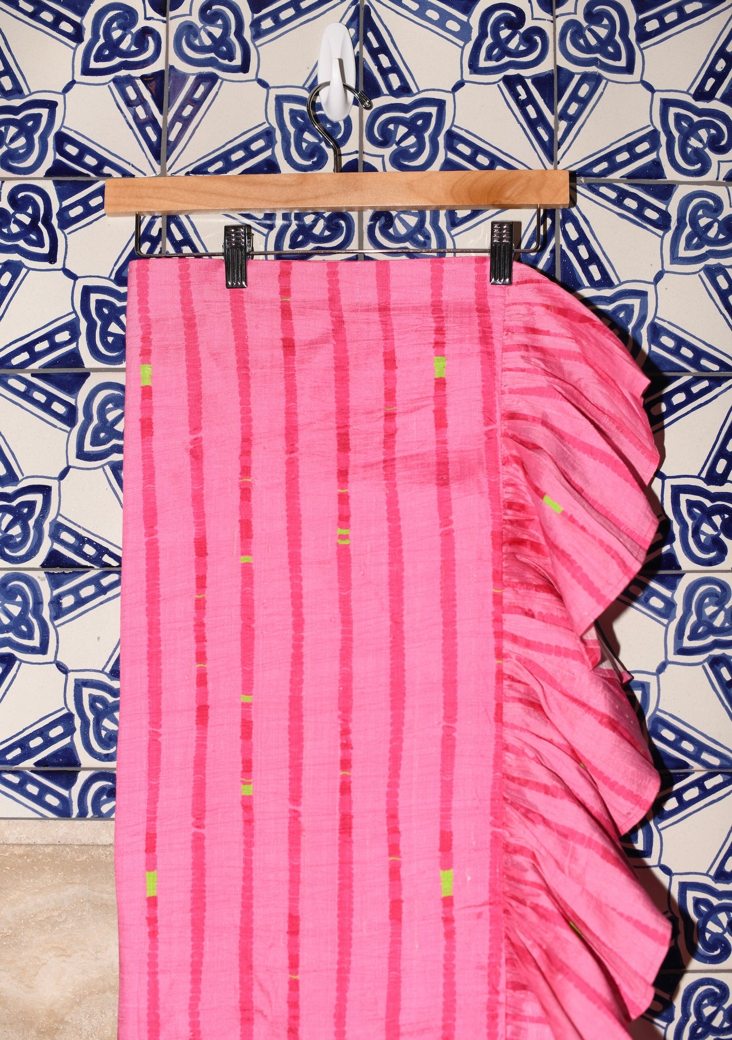 Ruffle Power Pareo™  | Silk Dupioni